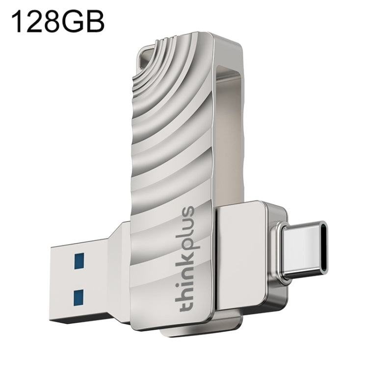 Lenovo Thinkplus MU232 USB 3.2 + USB-C / Type-C Dual Head Flash Drive, 64GB, 128GB, 256GB