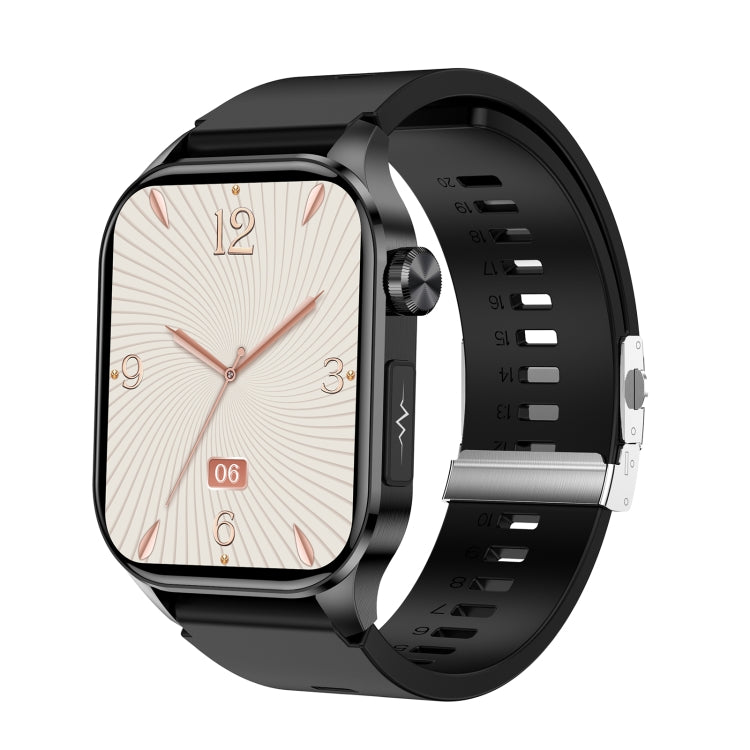 ET580 2.04 inch AMOLED Screen Sports Smart Watch Support Bluetooth Call / ECG Function