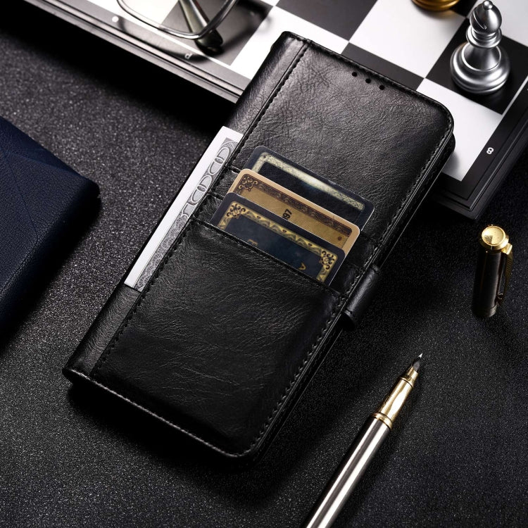 For Samsung Galaxy S23 FE 5G Simple 6-Card Wallet Leather Phone Case(Black)