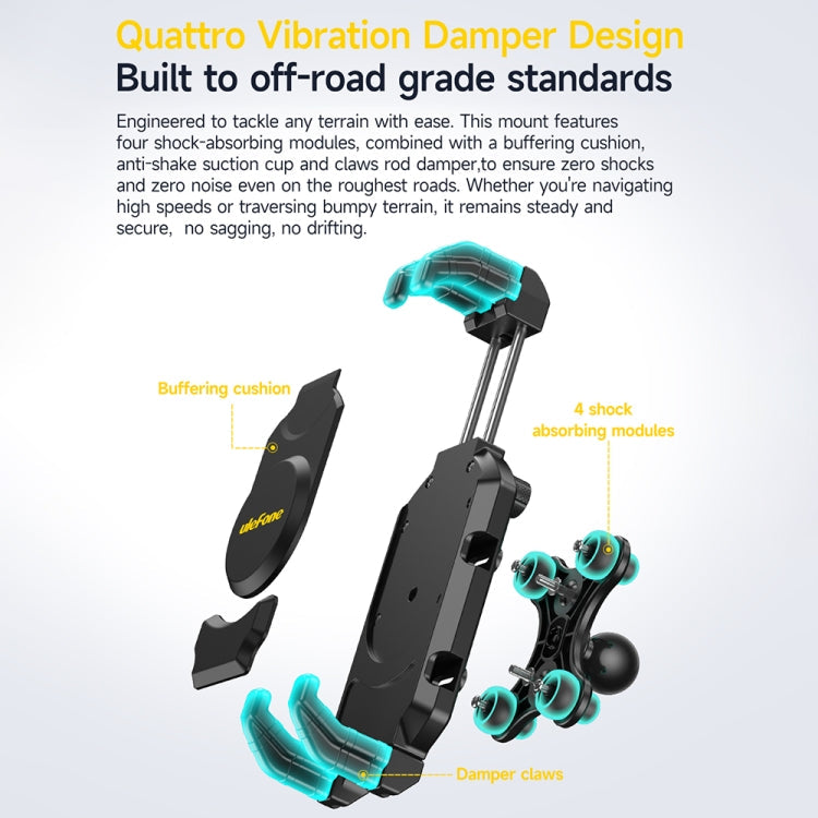 Ulefone UAN02 Armor Mount Max Car Phone Tablet Holder, UAN02