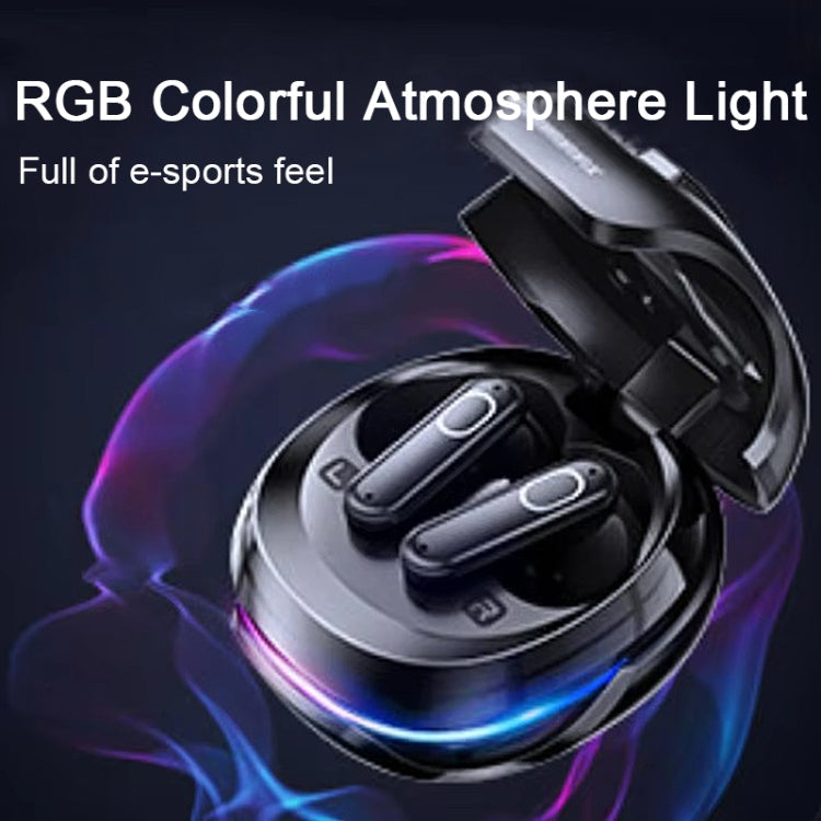 REMAX GameBuds G9 ANC Noise Reduction Gaming Wireless Bluetooth Earphones, Gamebuds G9 Black