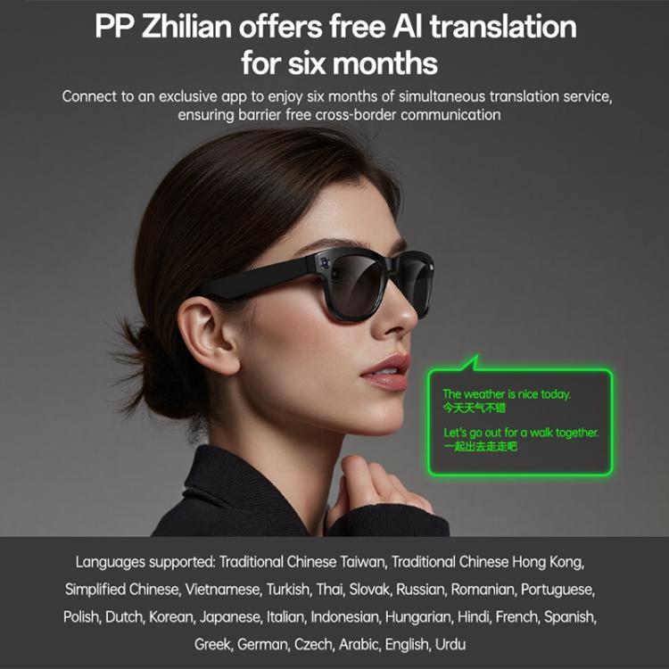 Yesido IO42 IP67 Waterproof Smart AI Glasses with HD Camera, Multi Language Support, Dual Mic Noise Cancellation, Ergonomic, IO42