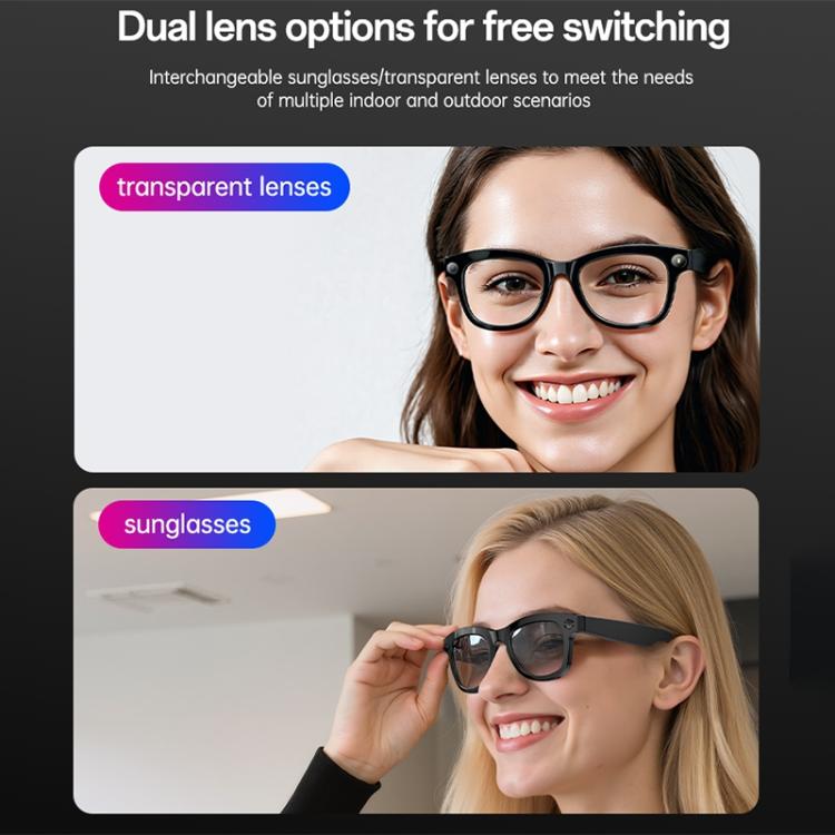 Yesido IO42 IP67 Waterproof Smart AI Glasses with HD Camera, Multi Language Support, Dual Mic Noise Cancellation, Ergonomic, IO42