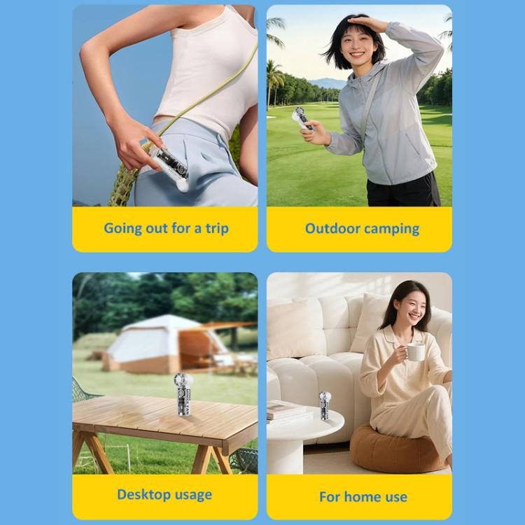 K824 Concentrated Wind Turbine Handheld Mini High Speed ??Fan