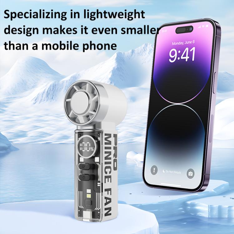K824 Concentrated Wind Turbine Handheld Mini High Speed ??Fan