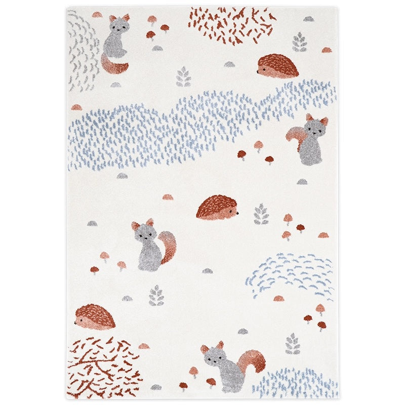 FOREST DREAM L children's rug forest animals