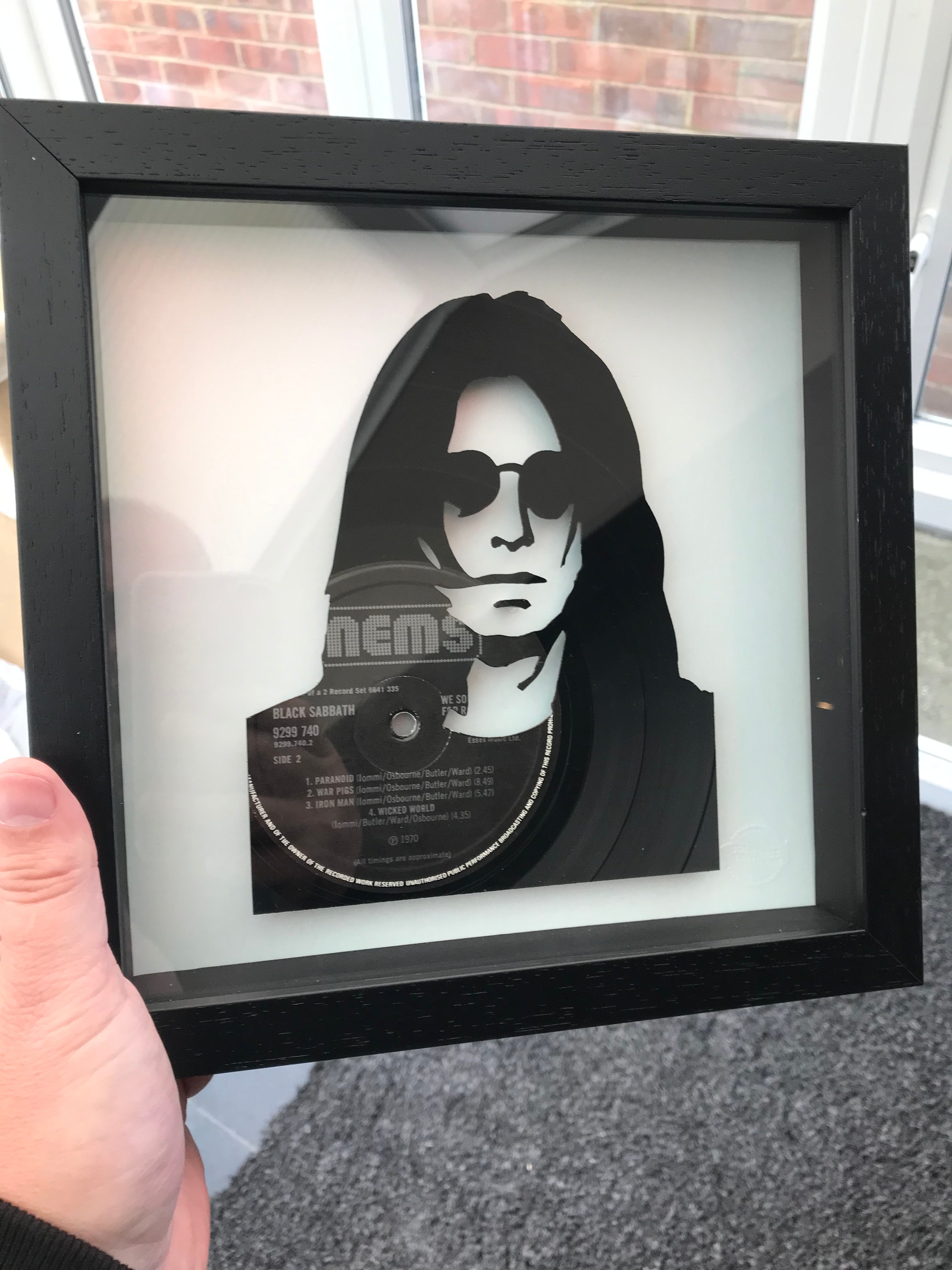 Ozzy Osbourne - We Sold Our Soul for Rock n Roll Original Black Sabbath Vinyl Art 1975