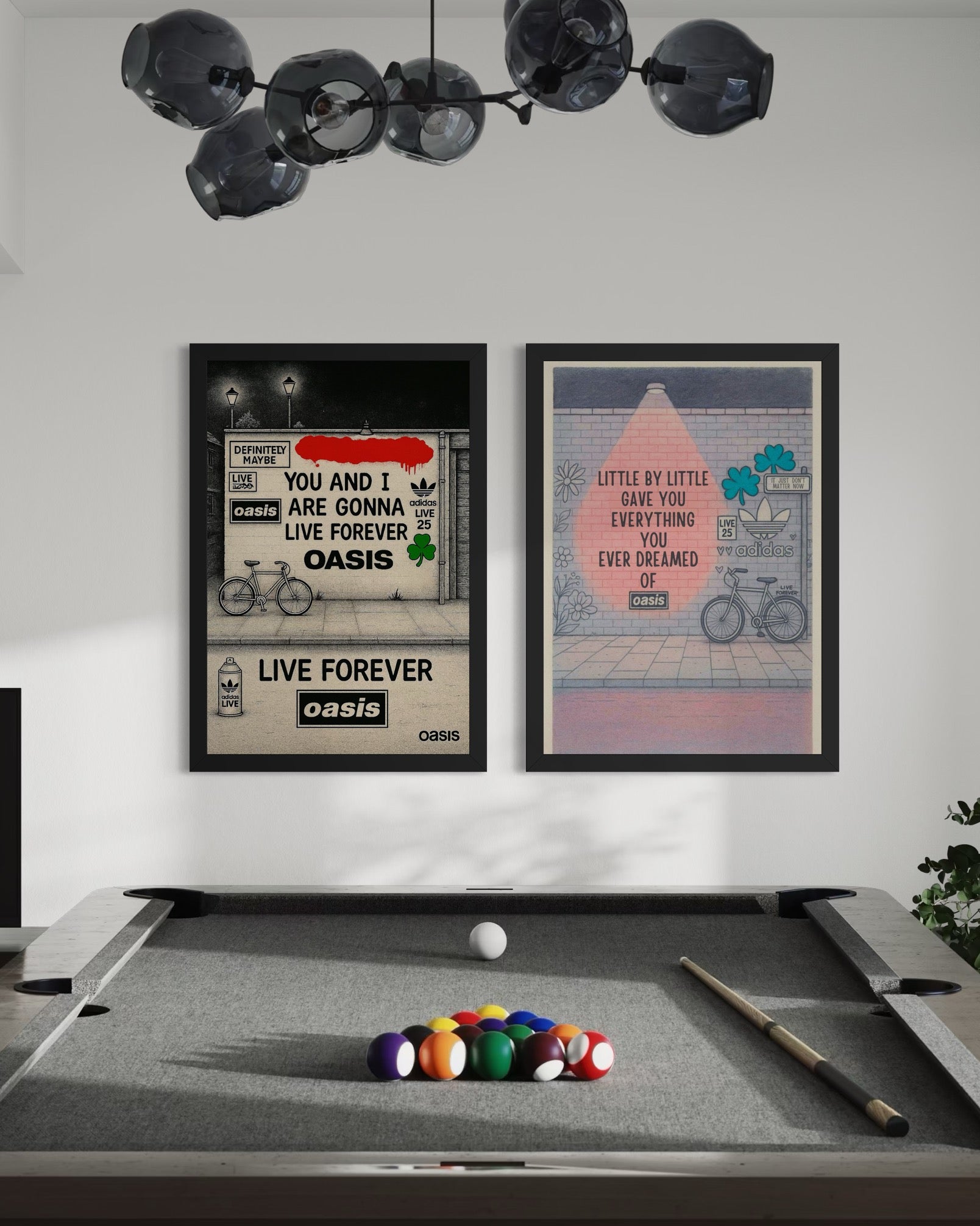 Little By Little - Oasis Inspired Graffiti Poster