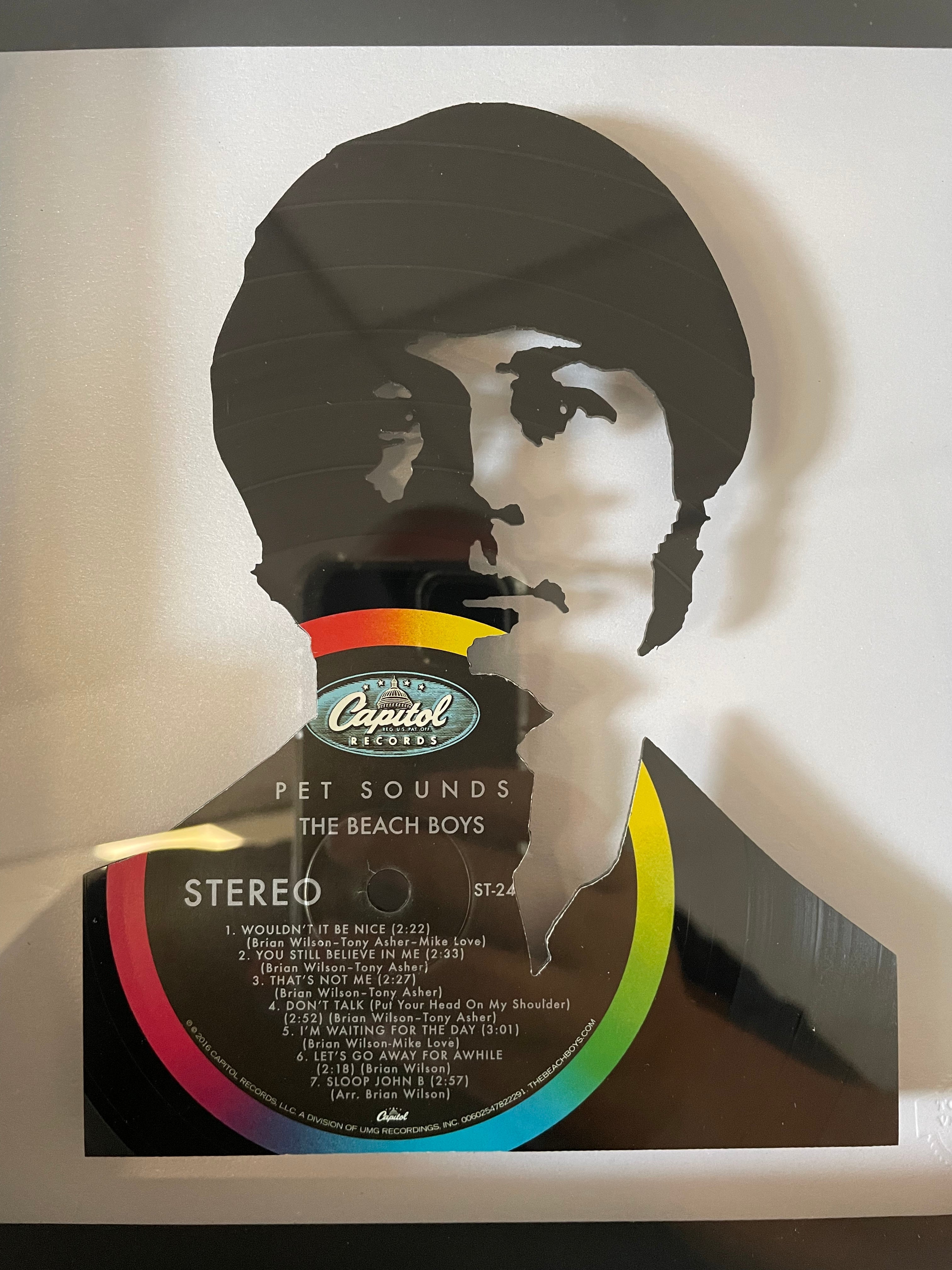 Brian Wilson of The Beach Boys - Pet Sounds Original LP Vinyl Record Art 1966