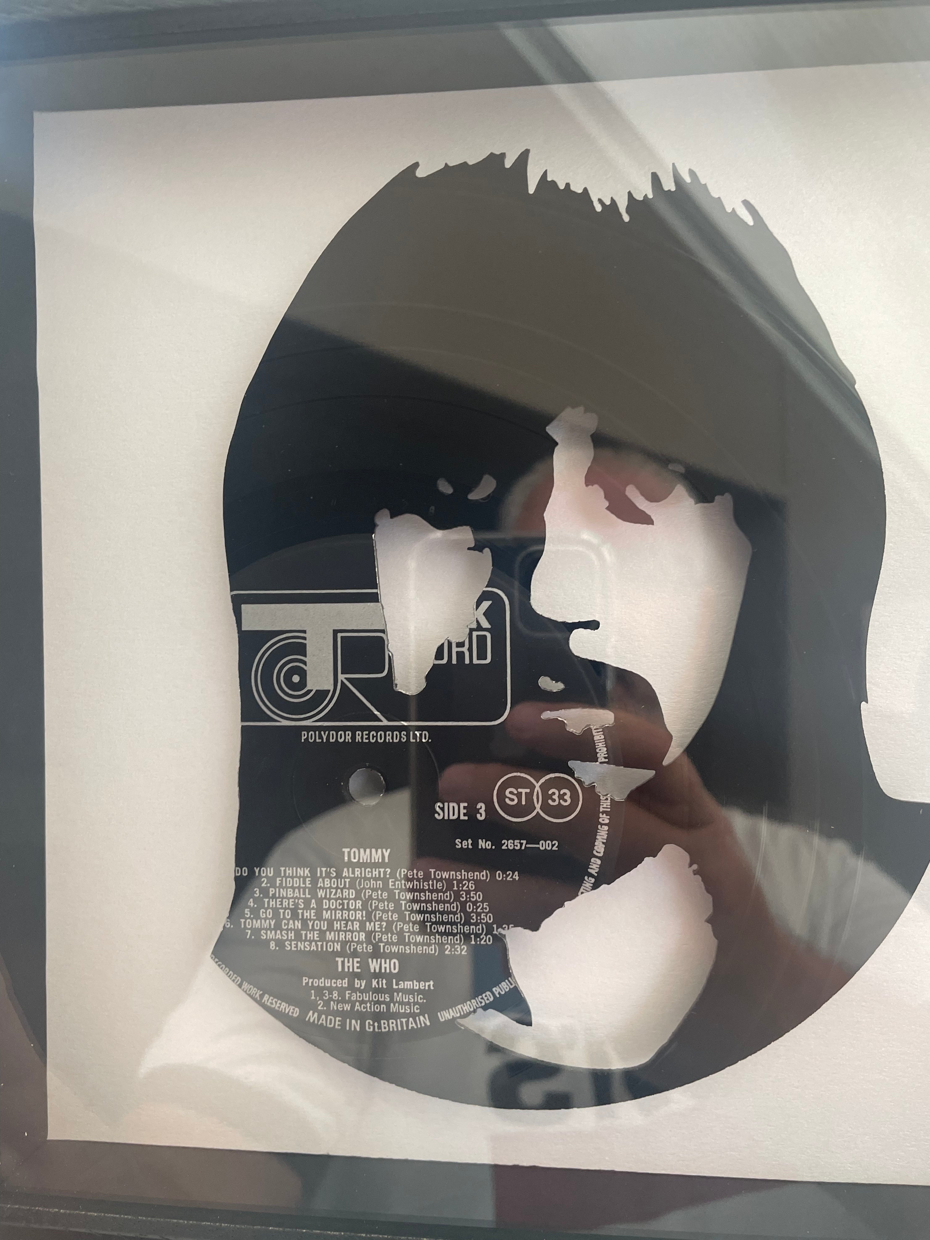 John Entwistle from The Who - Tommy - Original Vinyl Record Art 1969