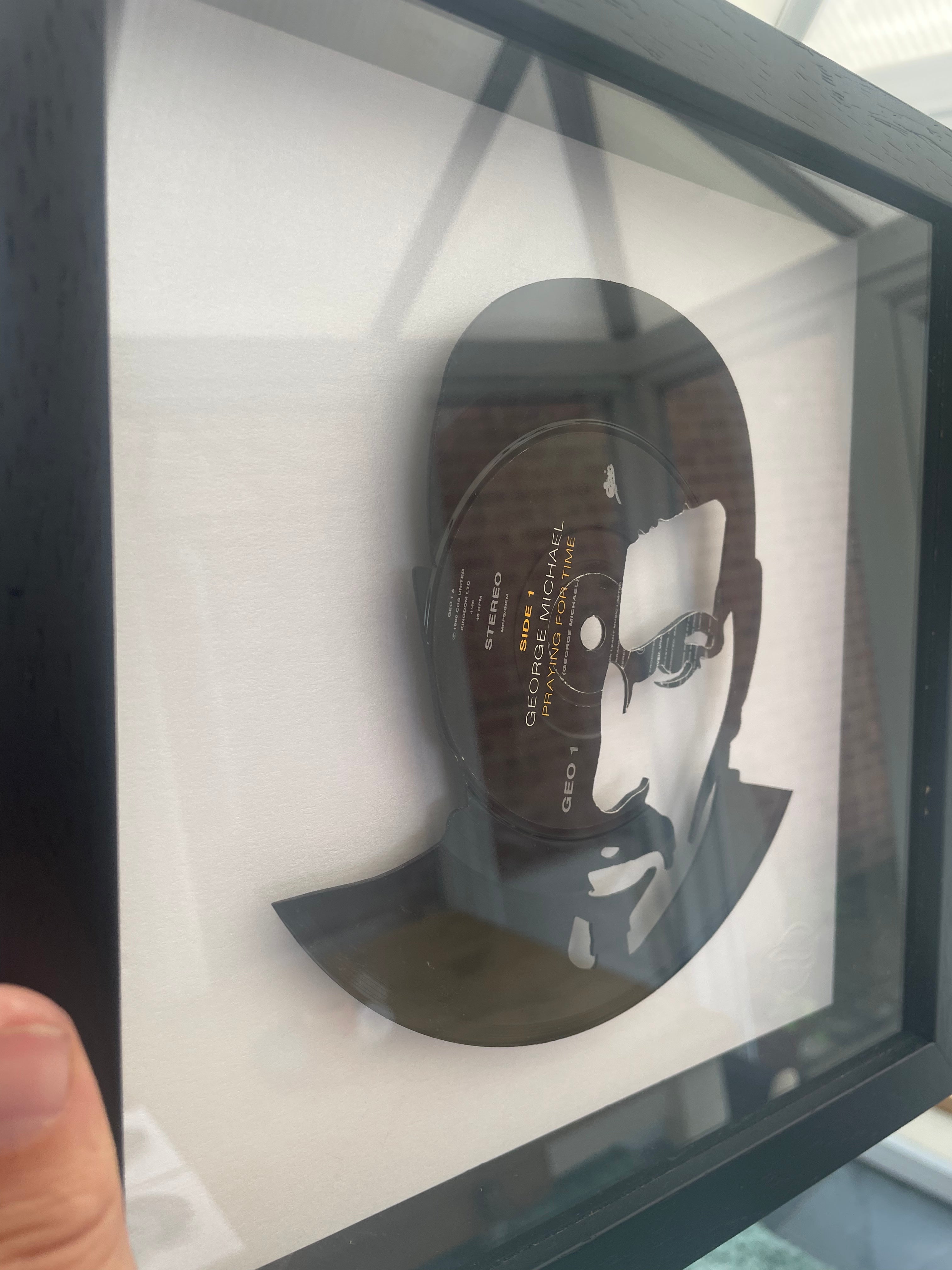 George Michael 'Praying for Time' Vinyl Record Art 1990