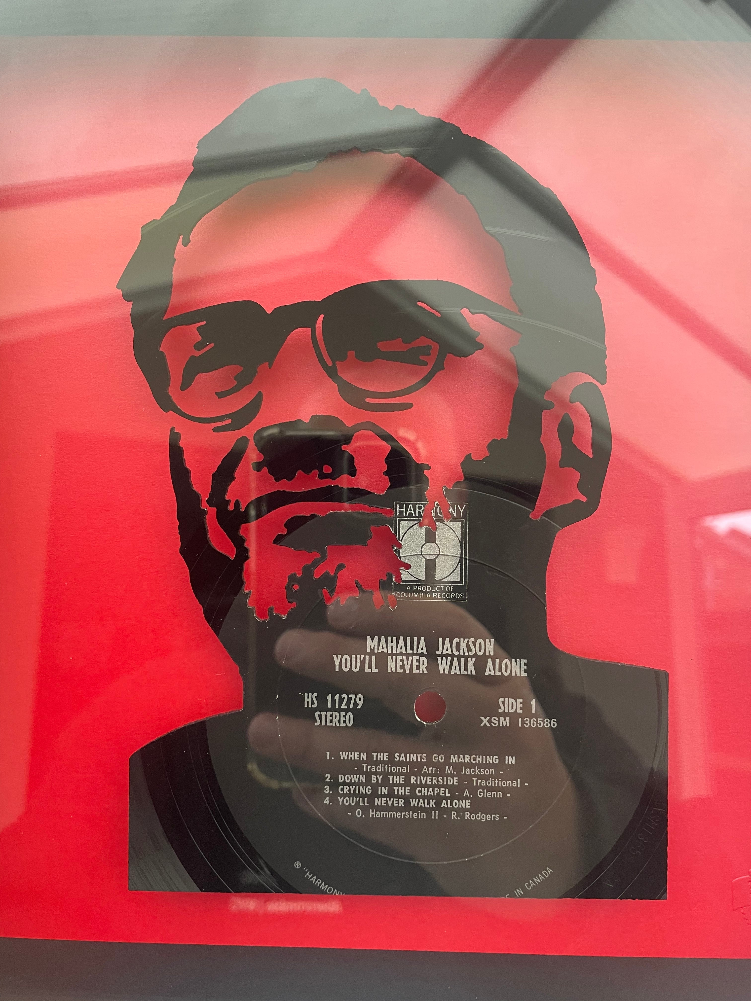 Jurgen Klopp - Liverpool - You'll Never Walk Alone Vinyl Record Art