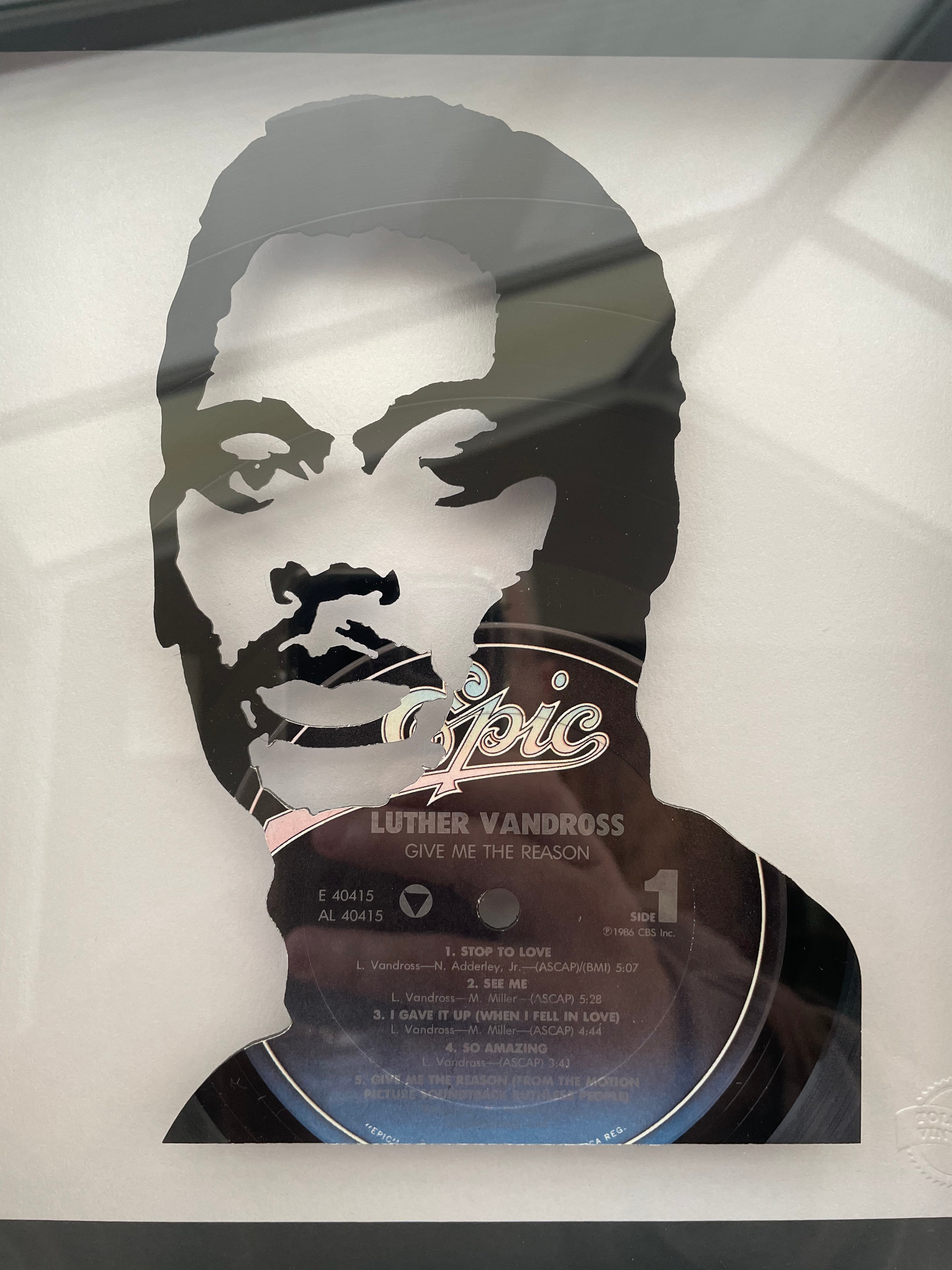 Luther Vandross - Give Me The Reason - Original Vinyl Record Art 1986