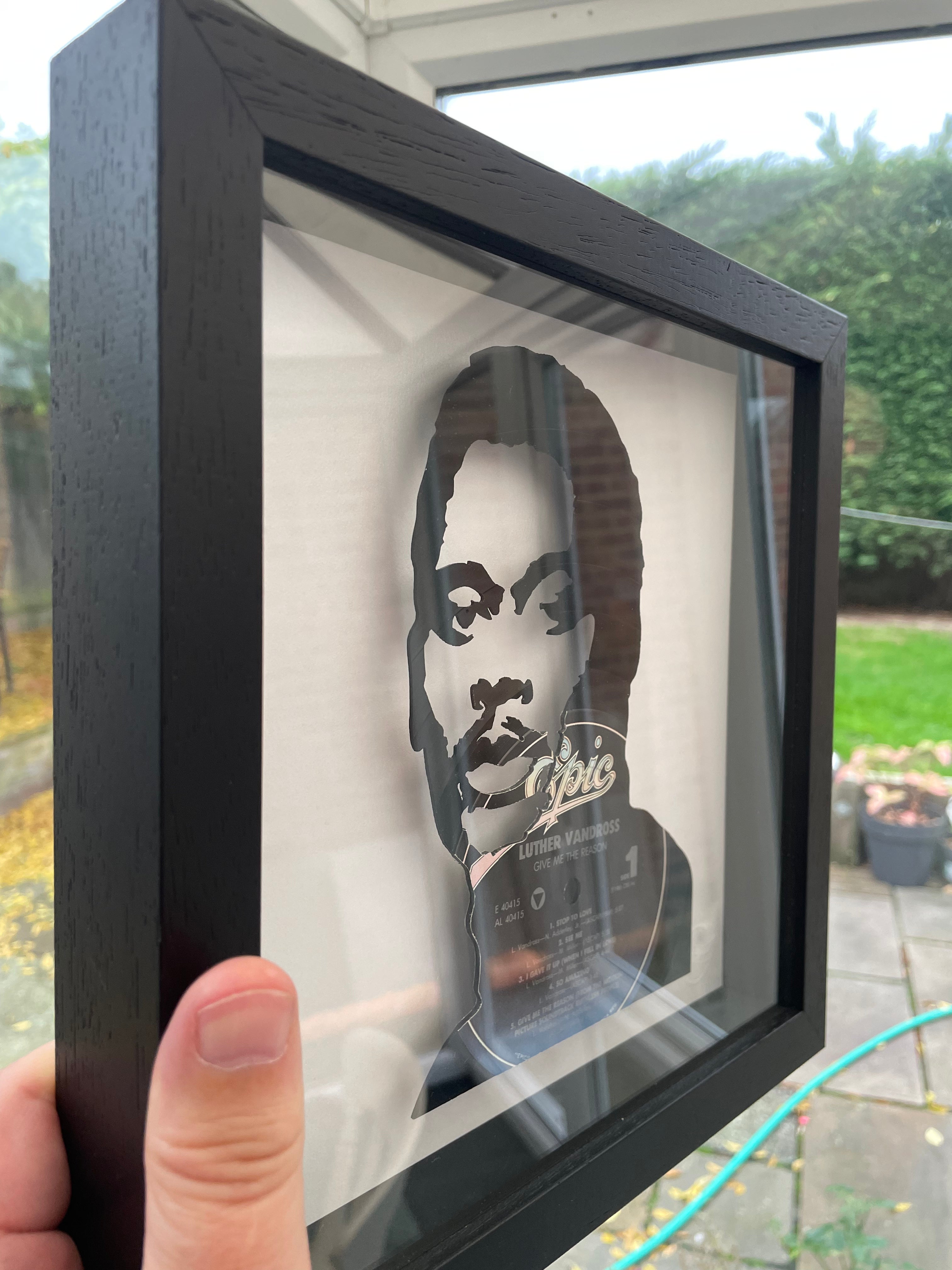 Luther Vandross - Give Me The Reason - Original Vinyl Record Art 1986