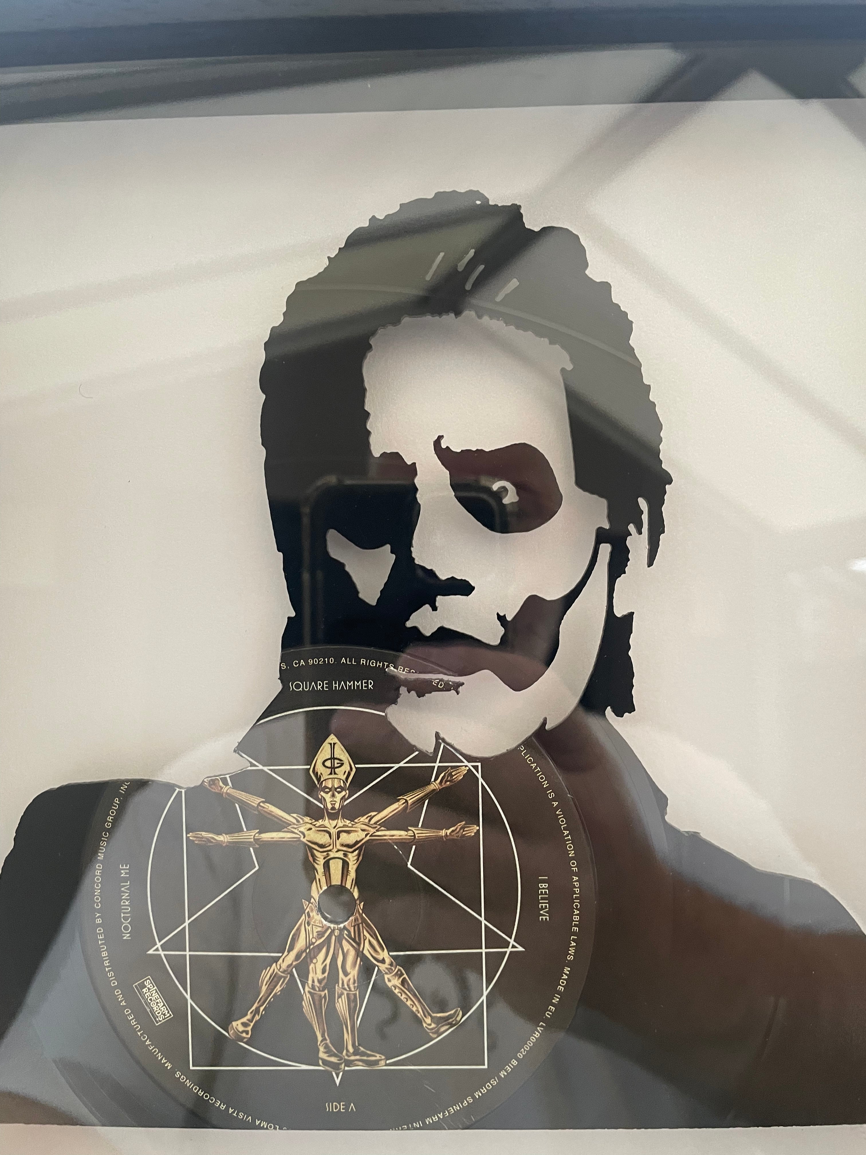 Tobias Forge AKA Papa Emeritus from Ghost - Impera - Original Vinyl Record Art 2022