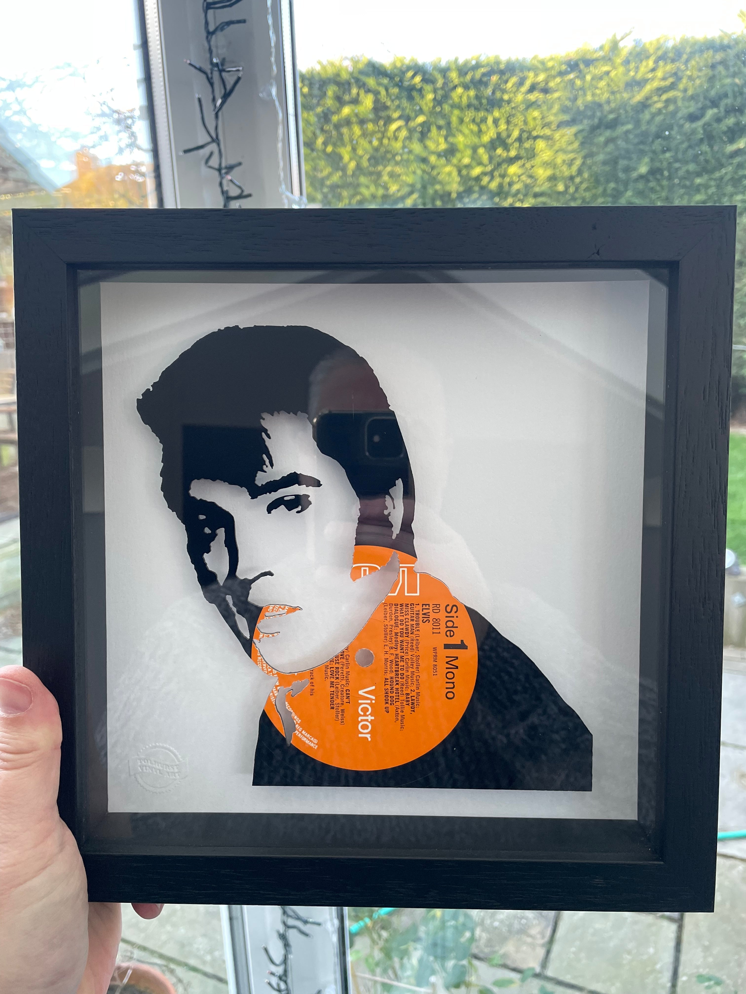 Elvis Presley - Blue Hawaii - Original Vinyl Record Art 1961