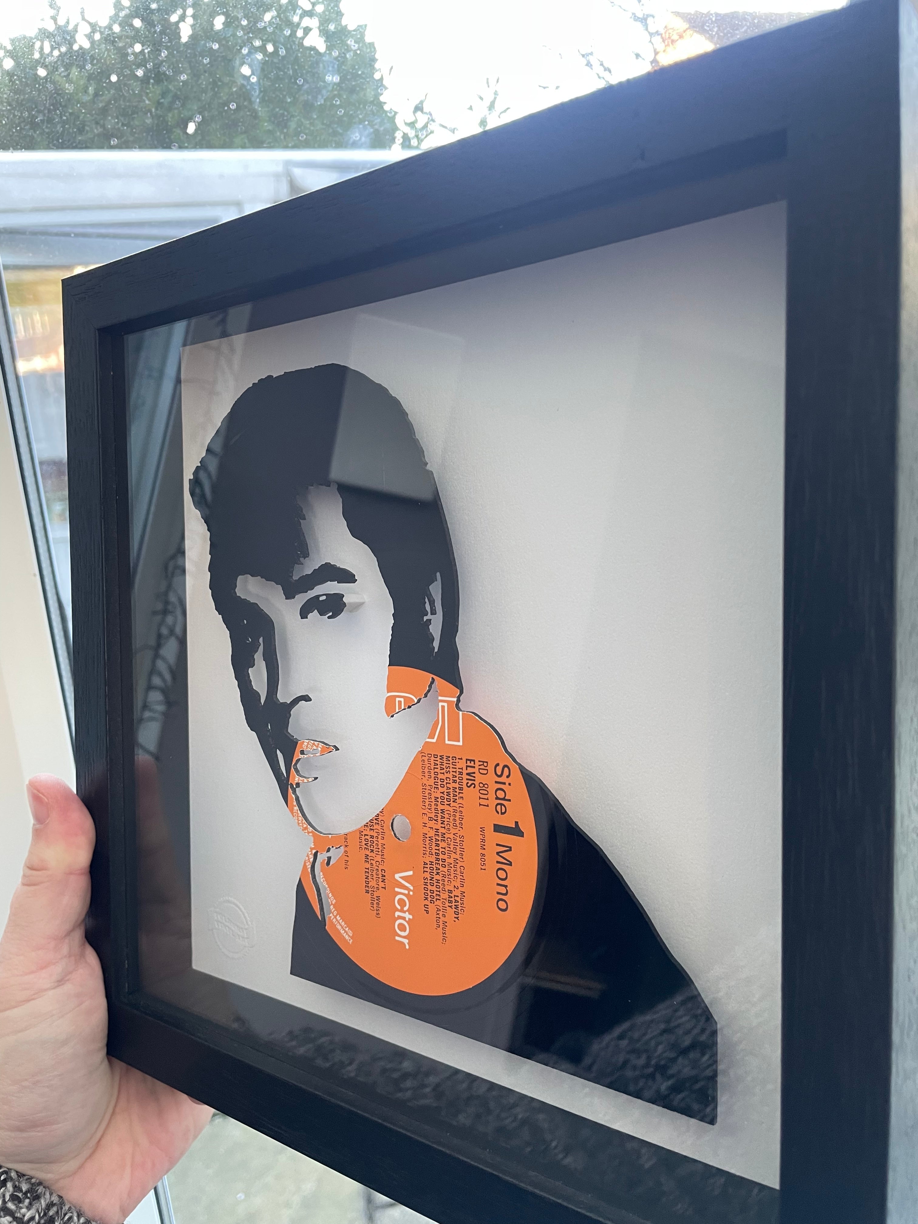 Elvis Presley - Blue Hawaii - Original Vinyl Record Art 1961