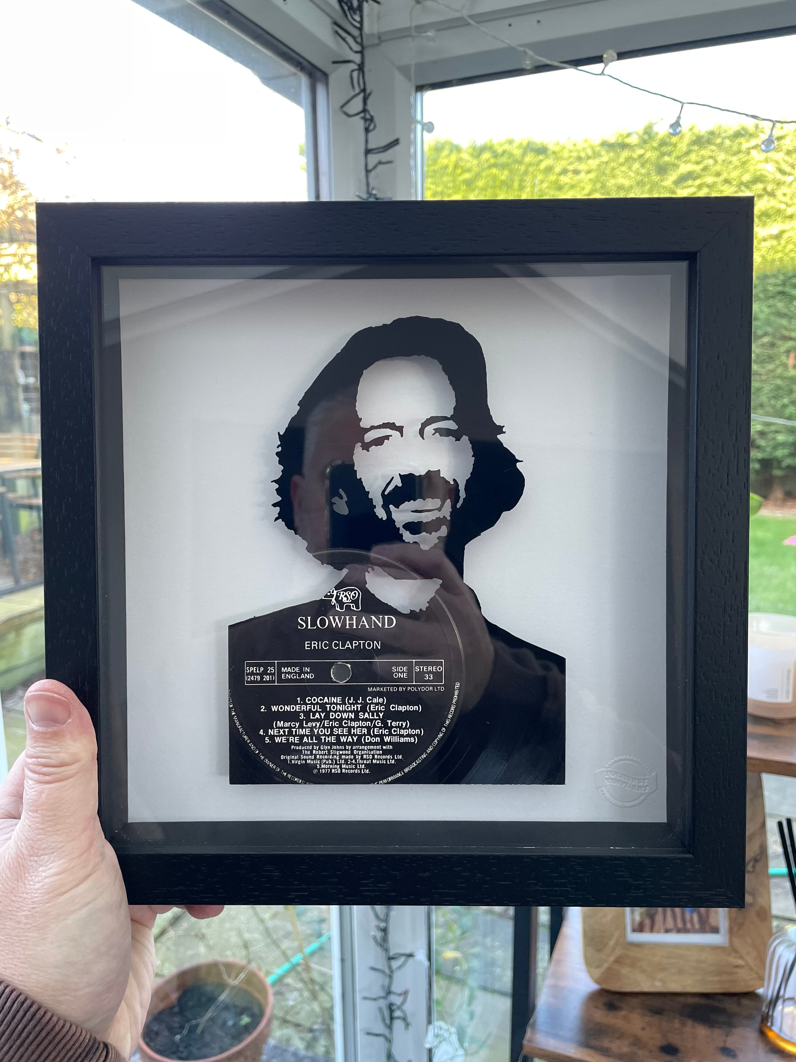 Eric Clapton - Slowhand - Original Vinyl Record Art 1977