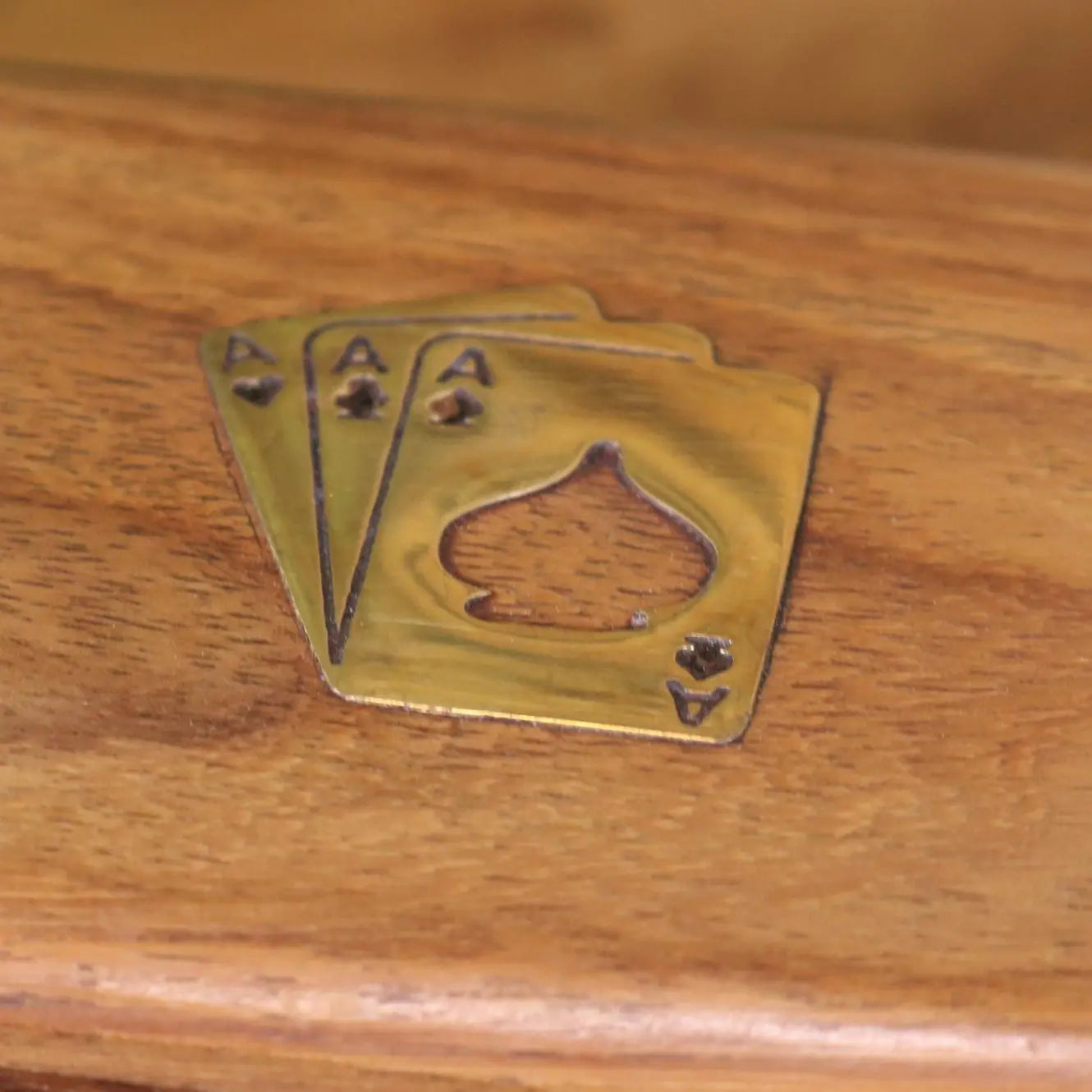 Boda Sheesham Wood Bridge Card Game Set