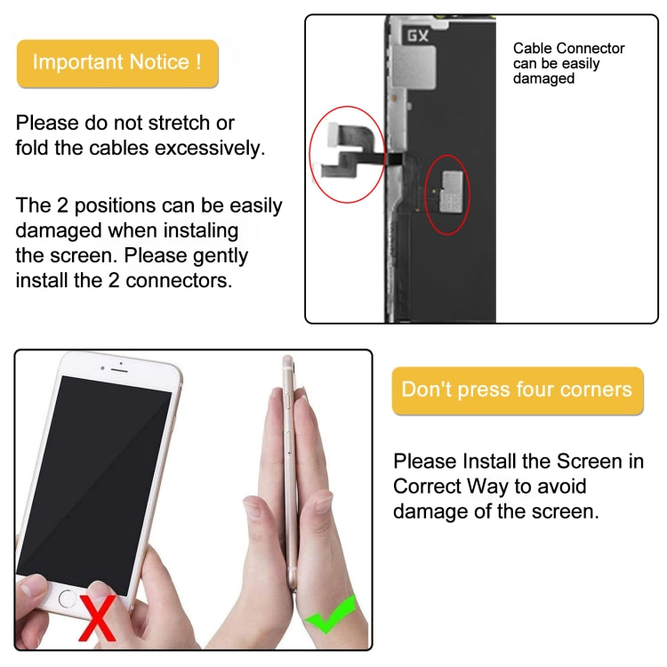 GX Hard OLED Screen for iPhone XS, For iPhone XS (Hard OLED)