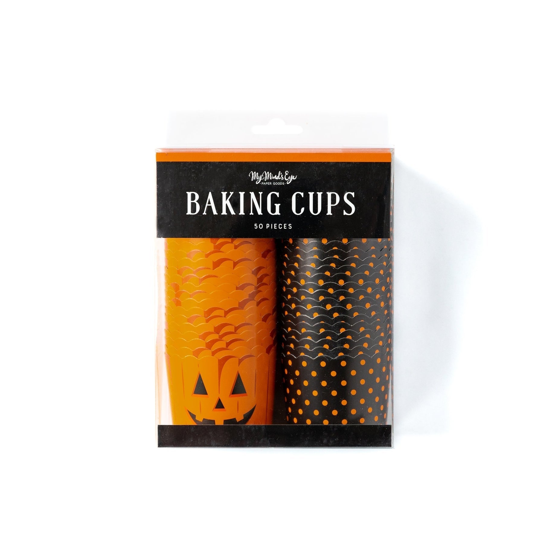 Halloween Jackolantern Food/Baking Cups (50 pcs)