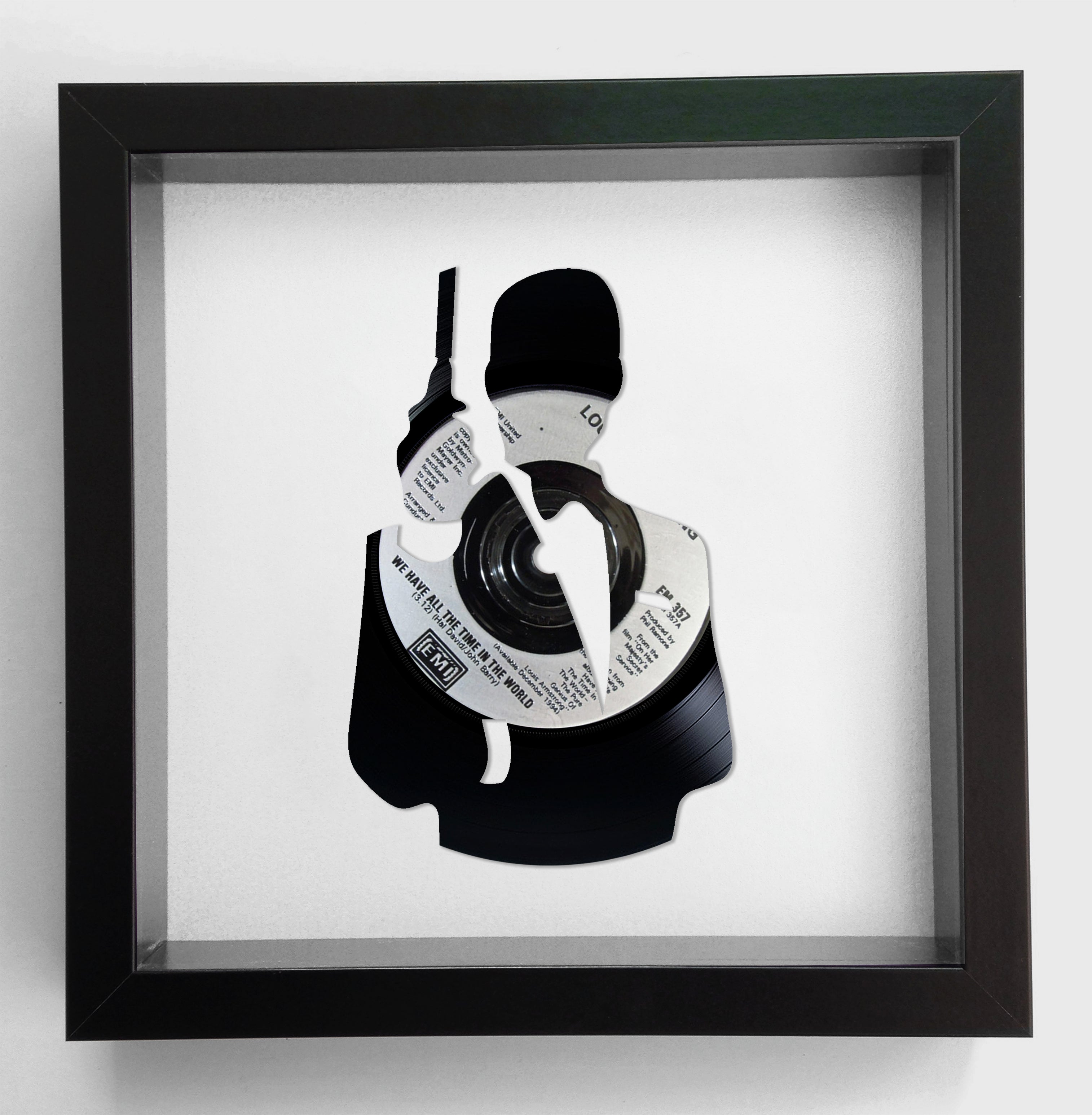 Louis Armstrong - We Have All The Time in the World - James Bond Vinyl Record Art 1969
