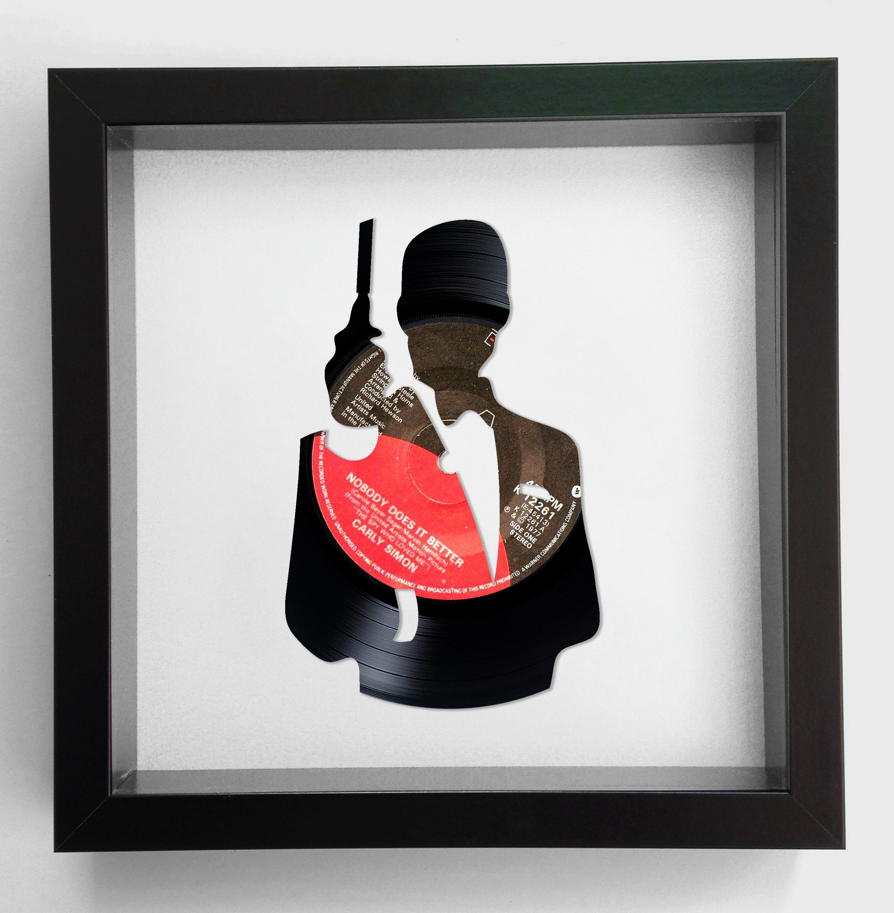 Carly Simon - Nobody Does It Better - James Bond - The Spy Who Loved Me - Vinyl Record Art 1977