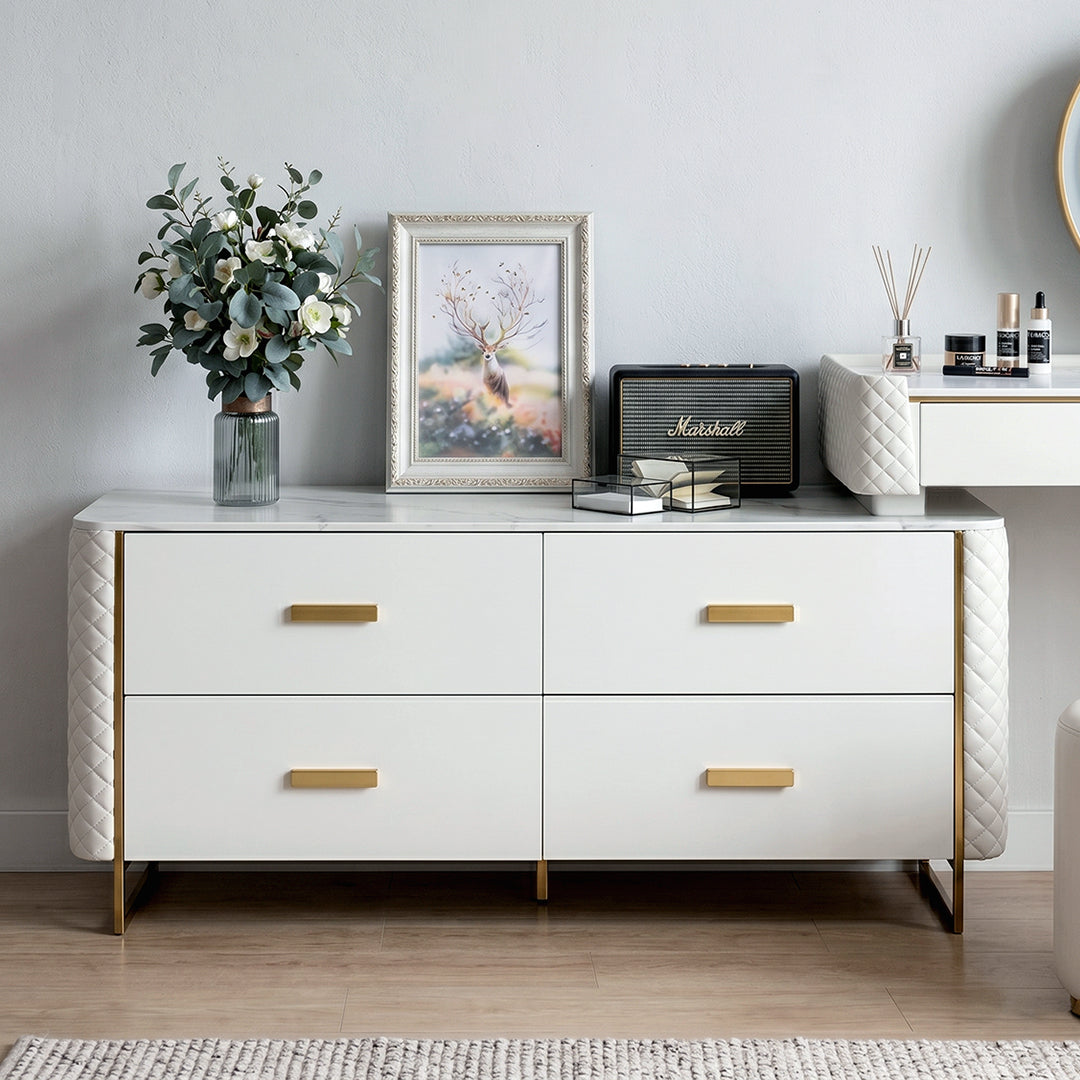 Joshua Dressing Table, White