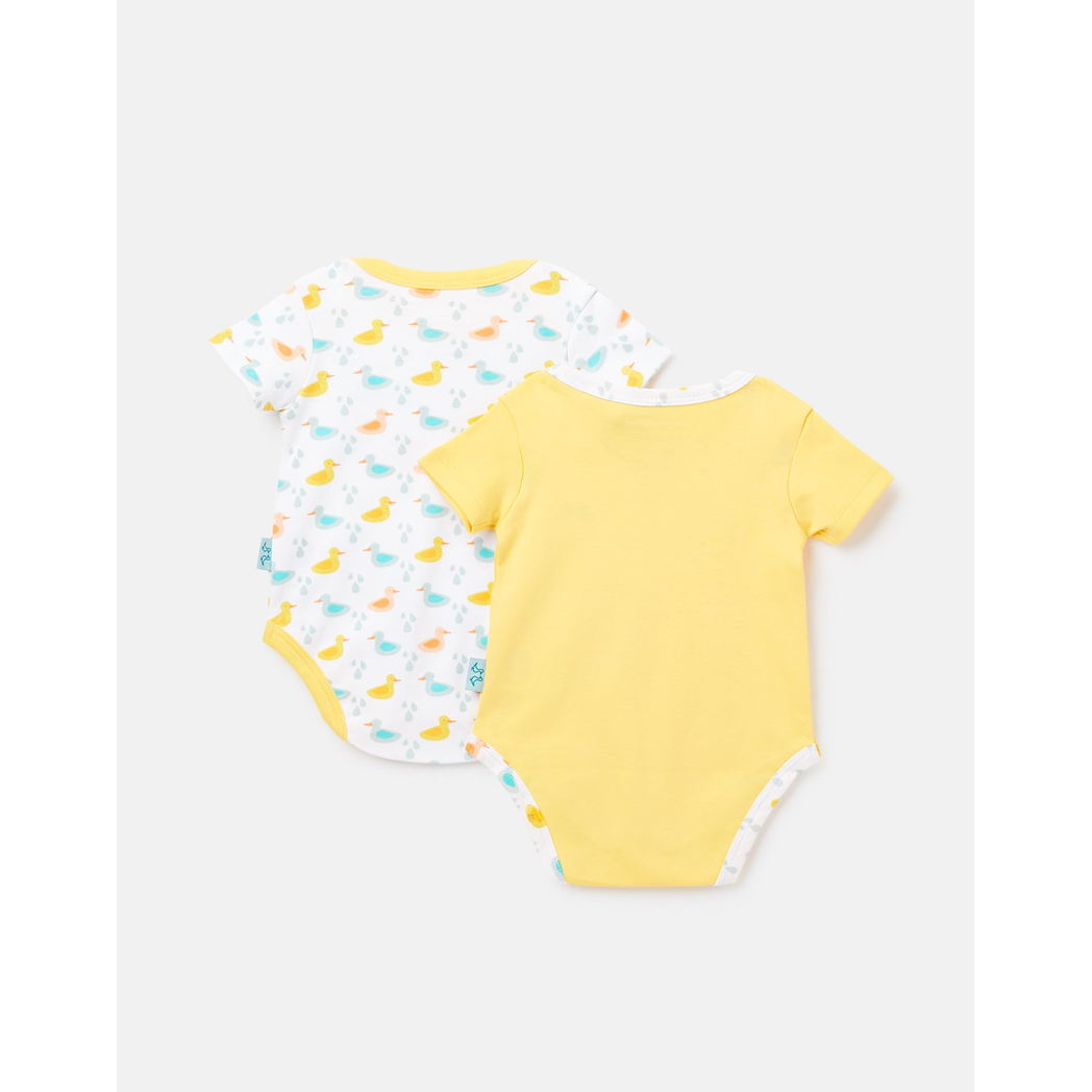 Little Ducks Pack of 2 Baby Vests