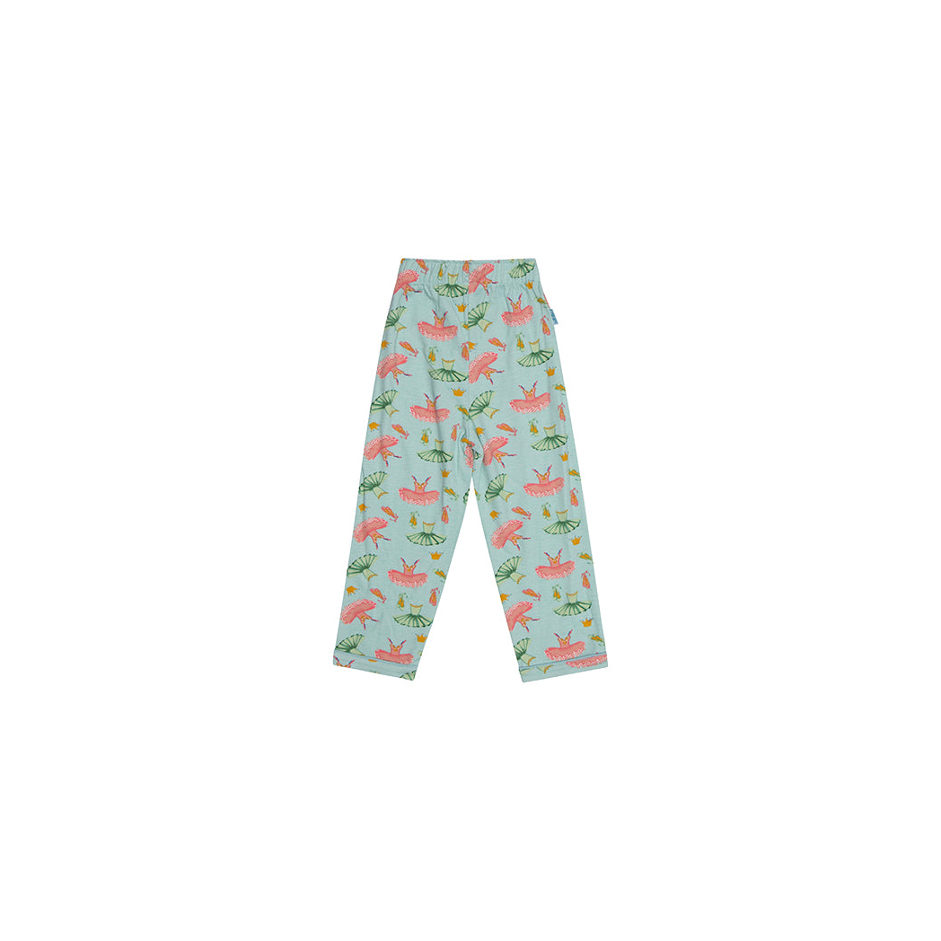 Girls button up pyjamas - ballet print