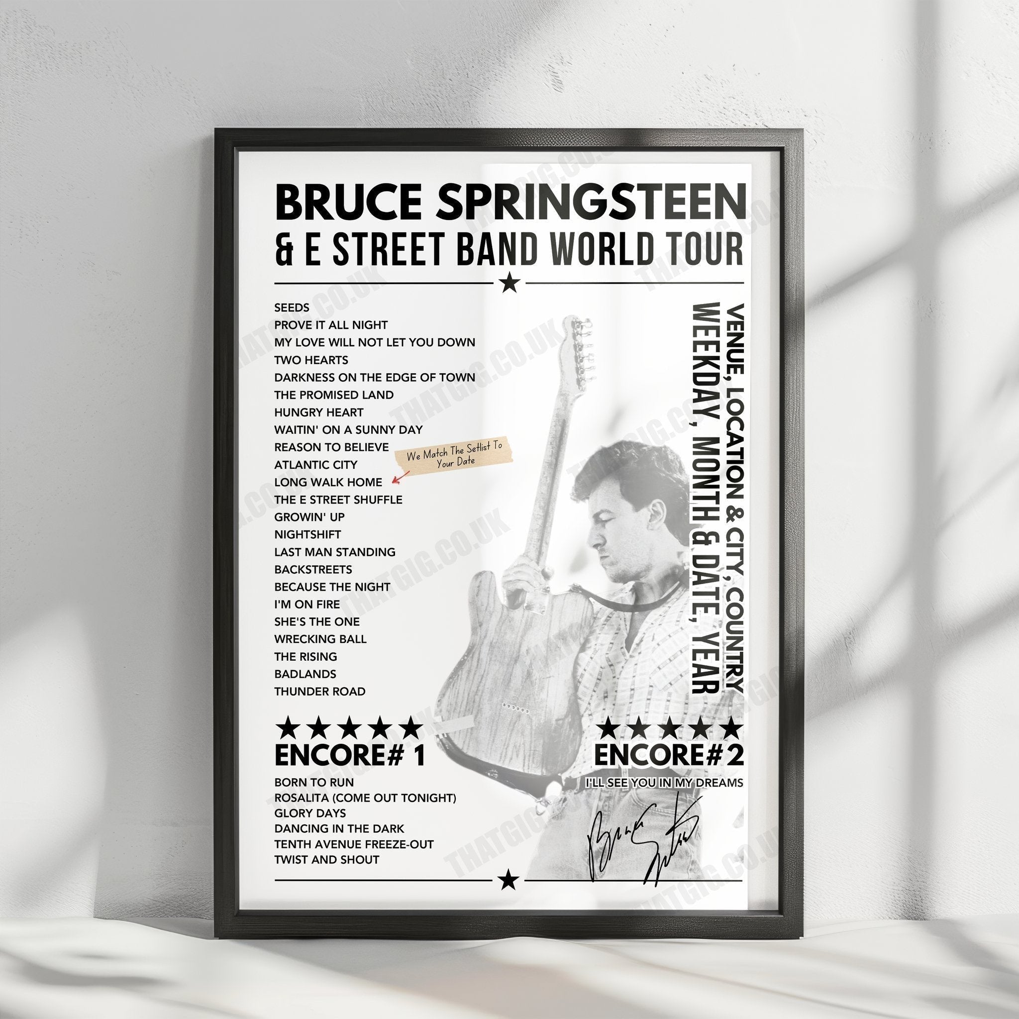 Bruce Springsteen at PPG Paints Arena, Pittsburgh - 18th Aug 2024