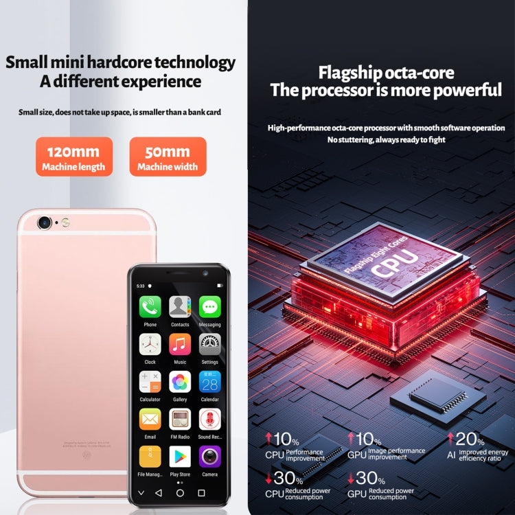SOYES XS16 Pro, 4GB+128GB, 4.0 inch Android 9.0 MTK6762 Octa Core up to 2.0GHz, OTG, Network: 4G, Dual SIM, XS16 Pro, 4GB+128GB