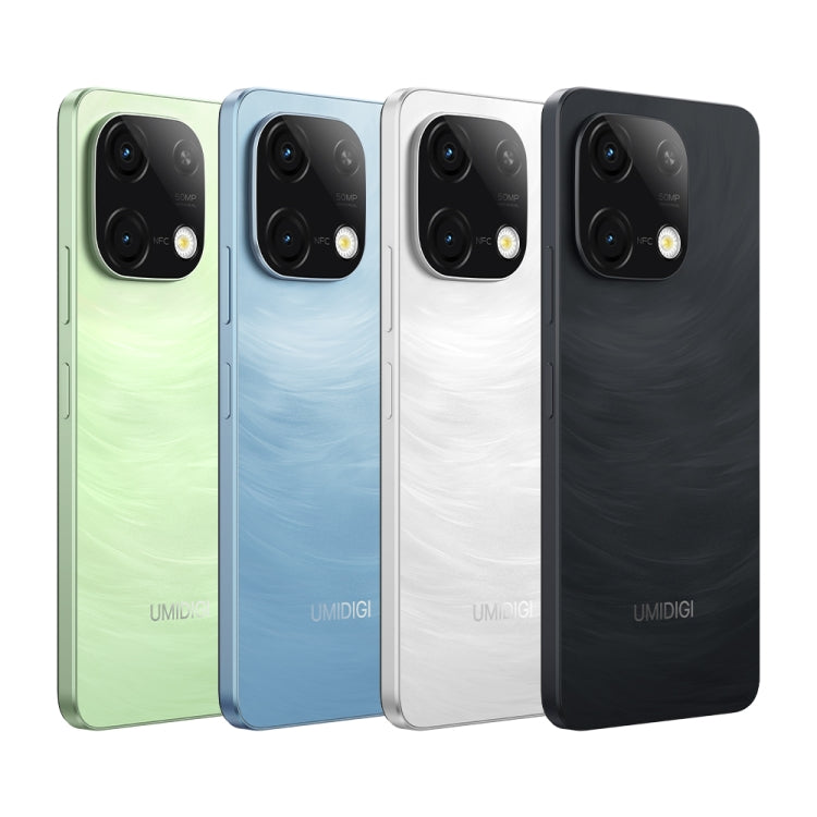 UMIDIGI G9C, 6GB+128GB, Face ID & Side Fingerprint Identification, 6.75 inch Android 14 MediaTek Helio G36 Octa Core, Network: 4G (Galaxy White)