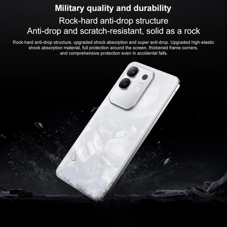 vivo Y300t, 8GB+256GB, Face ID / Side Fingerprint, 6.72 inch Android 15 OriginOS 5 Dimensity 7300 Octa Core, OTG, NFC, Network: 5G, 12GB+256GB