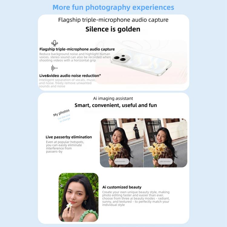 vivo S50, 12GB+512GB, 3D Fingerprint, 6.59 inch Android 16 OriginOS 6 Snapdragon 8s Gen 3 Octa Core, OTG, NFC, Network: 5G, Support Google Play, 12GB+512GB