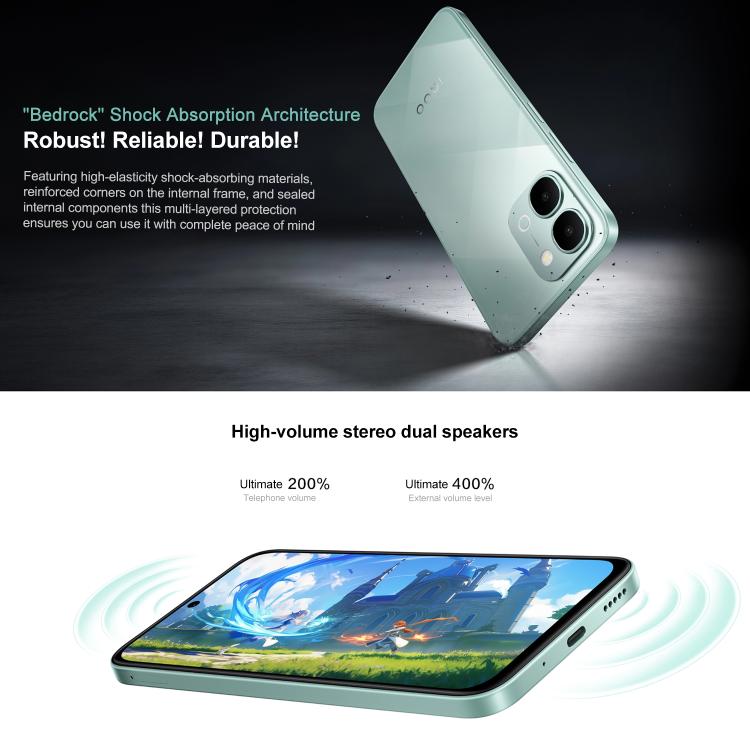 vivo iQOO Z11x, 8GB+256GB, Side Fingerprint, 6.76 inch Android 16 OriginOS 6 Dimensity 7400 Octa Core, OTG, NFC, Network: 5G, Support Google Play, 8GB+256GB