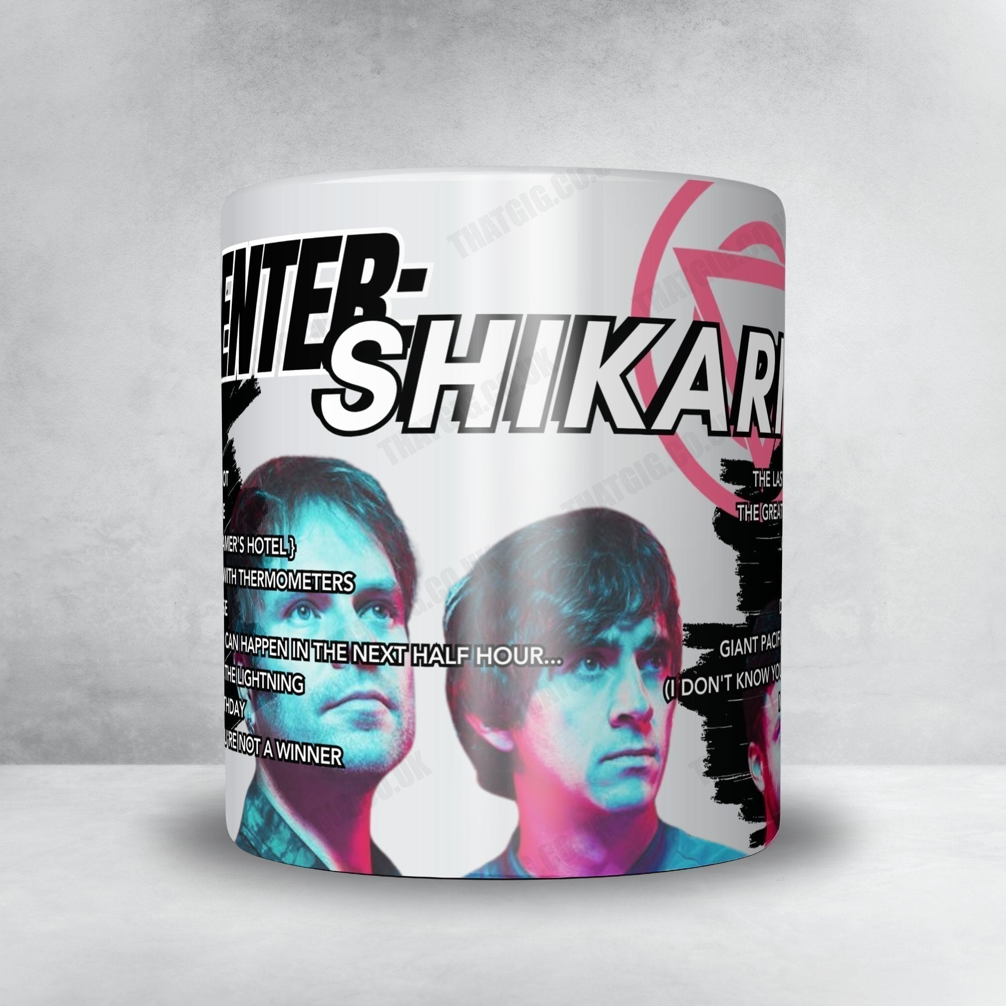 Enter Shikari Setlist Mug - Palladium Times Square, New York, NY, USA - October 19th, 2024