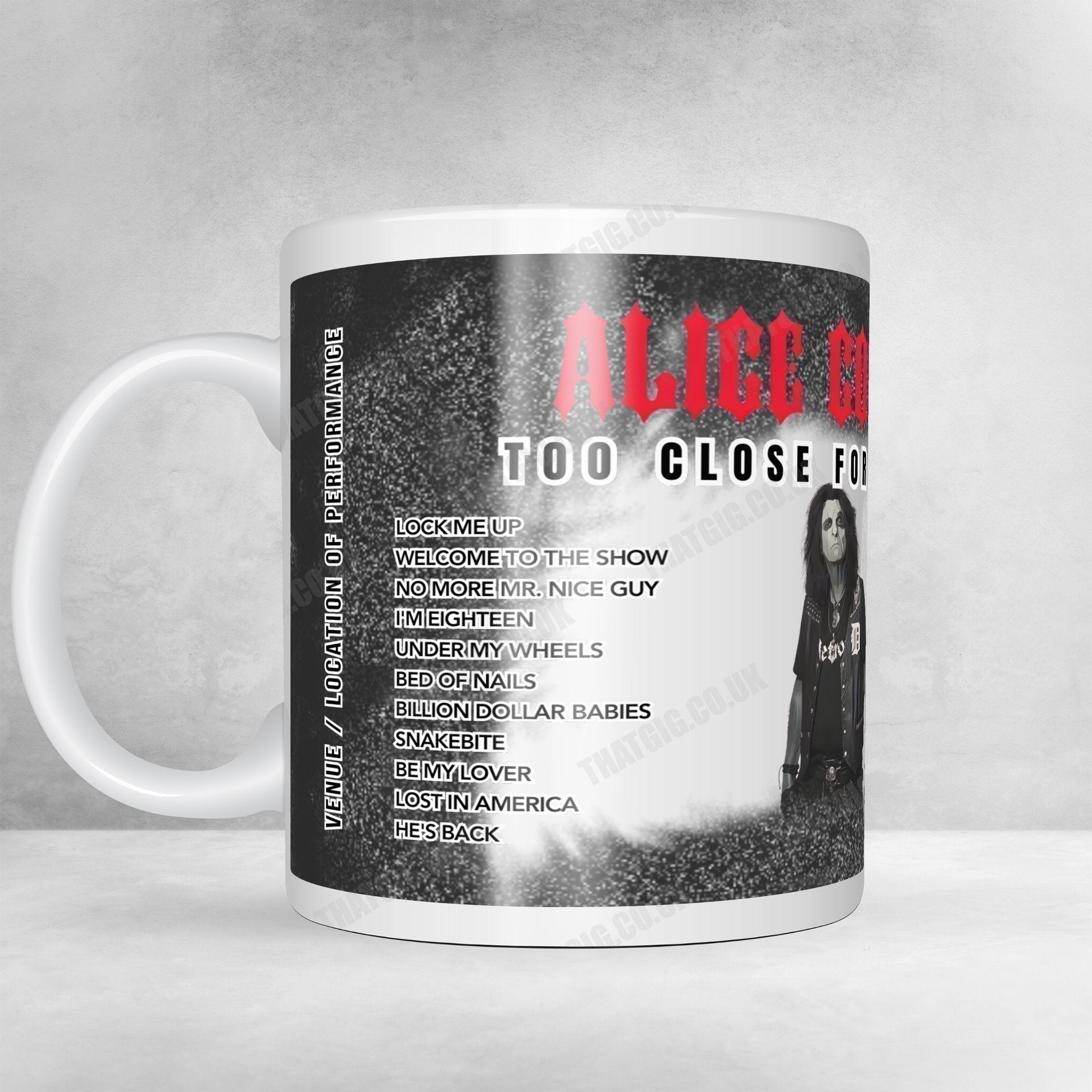 Alice Cooper Setlist Poster - Eventim Apollo, London, England - October 20th, 2024