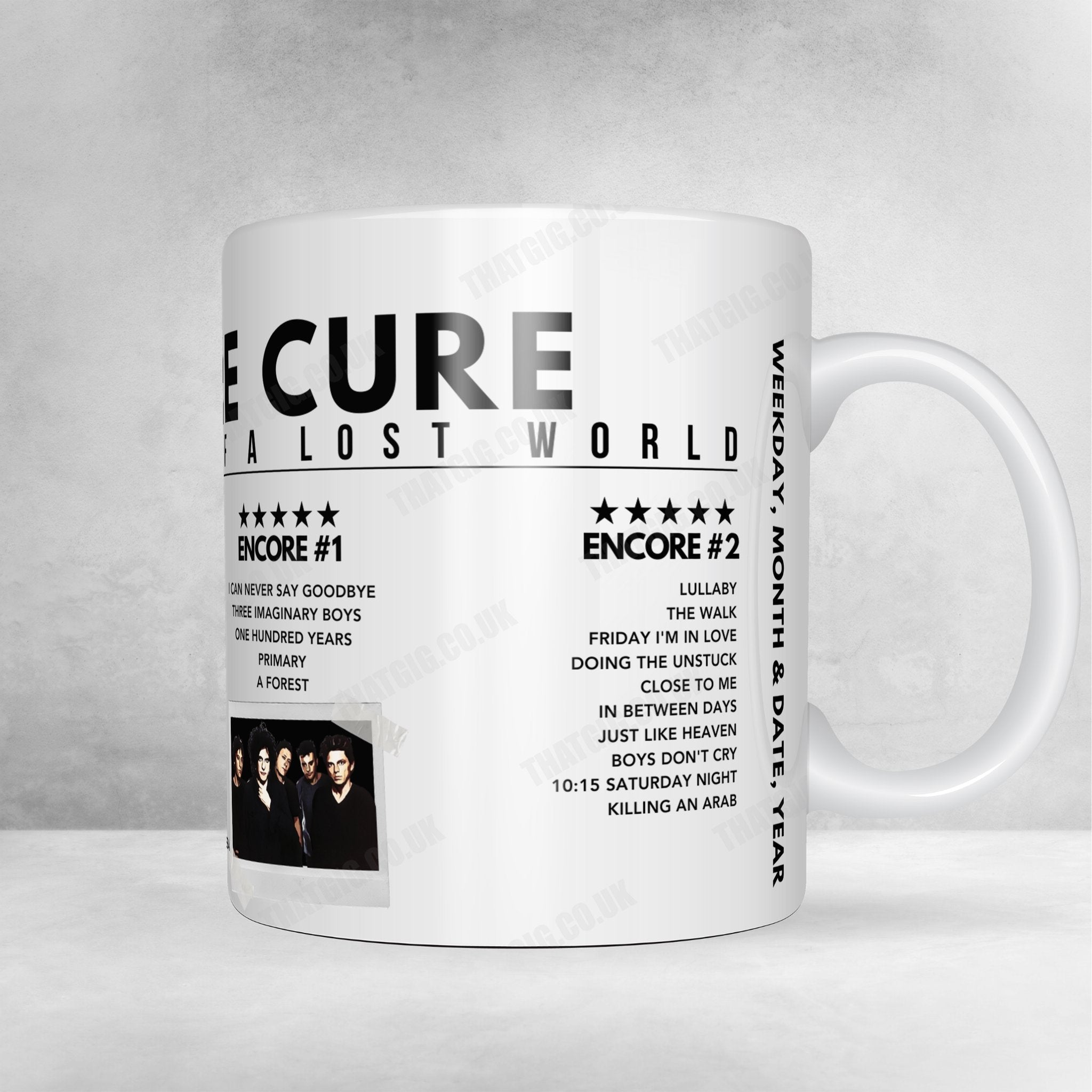 The Cure Setlist Poster - Madison Square Garden, New York - June 20th, 2023