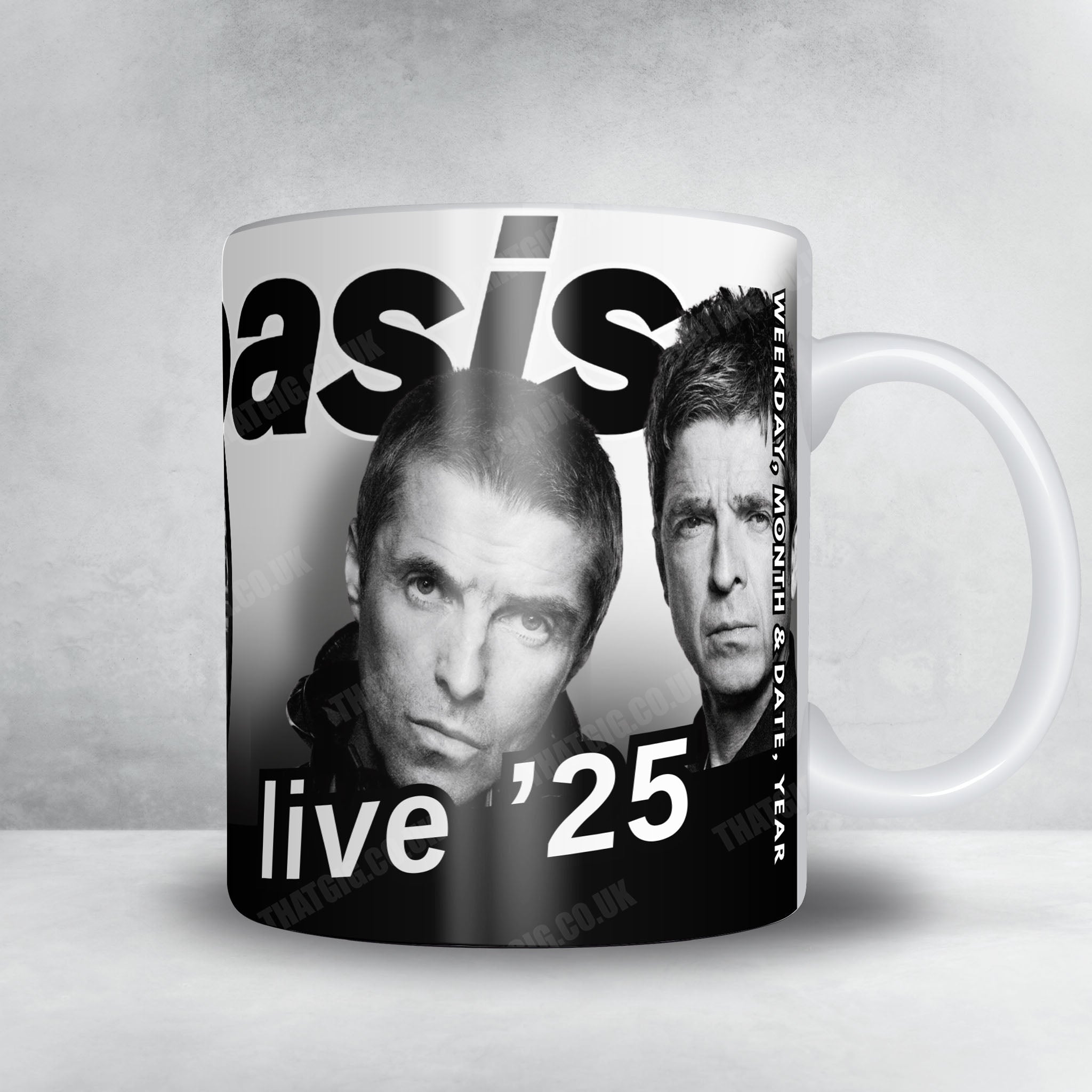 Oasis Setlist Mug - Accor Stadium, Sydney - November 8th, 2025