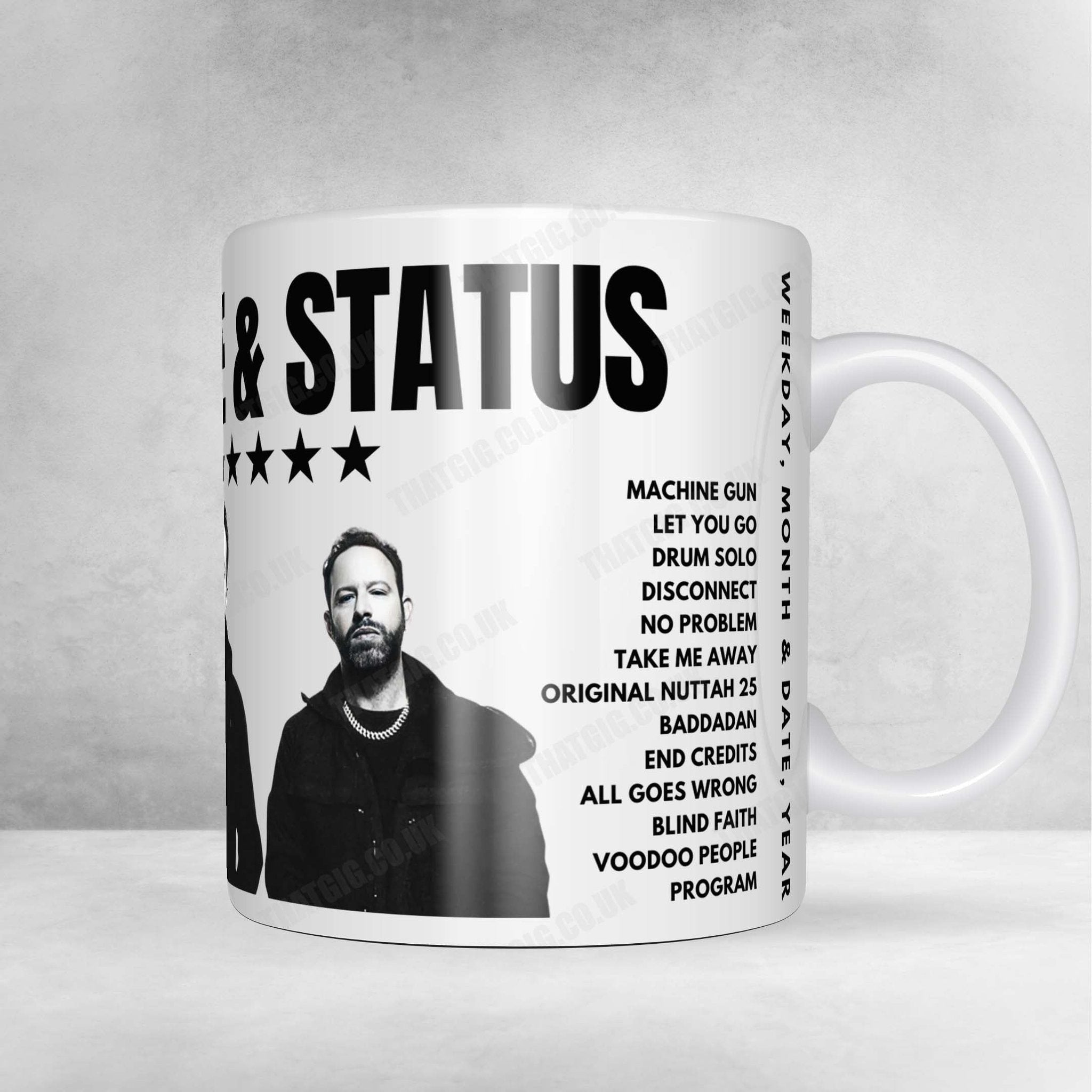 Chase & Status Setlist Poster - Wildlands Adelaide 2025 - January 5th, 2025