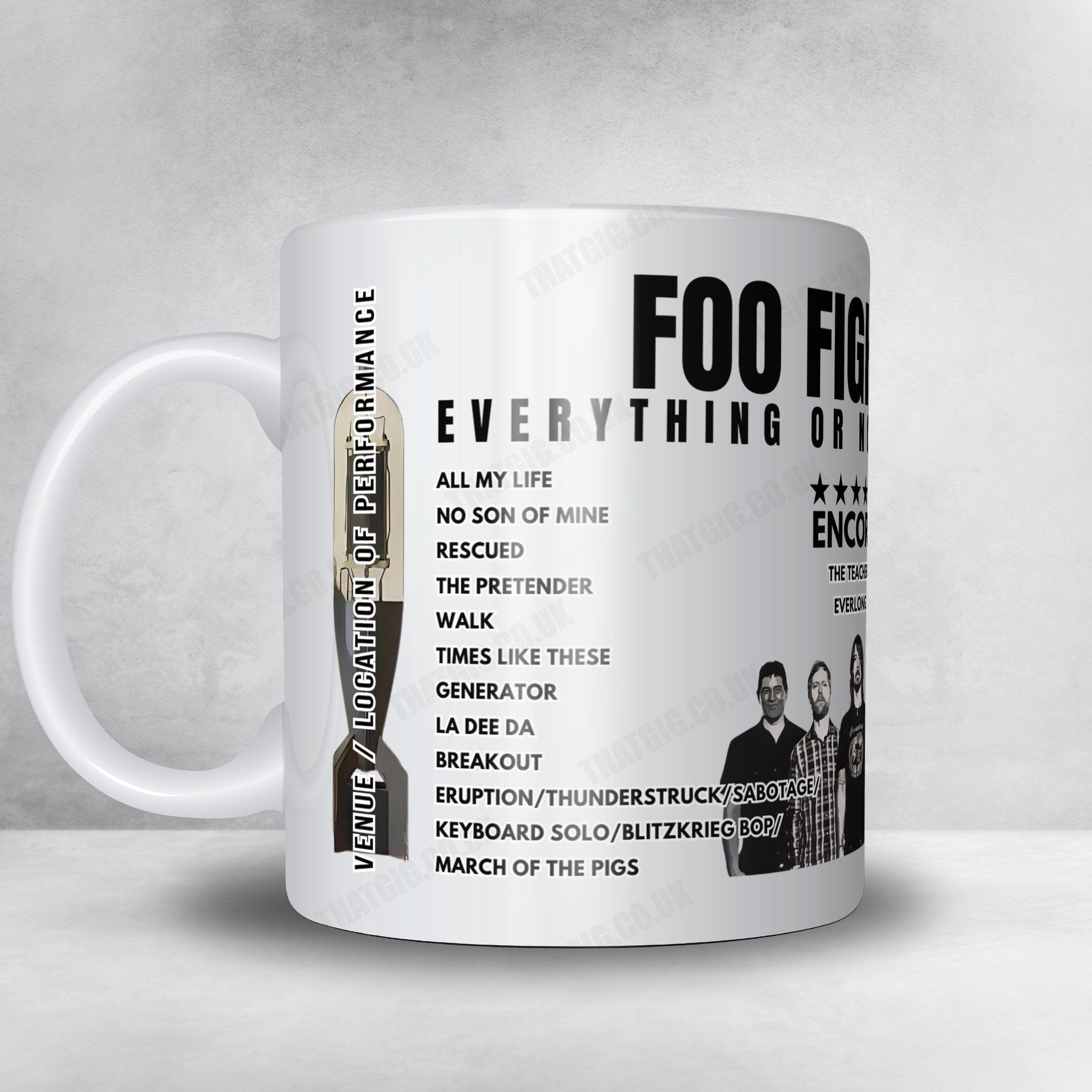 Foo Fighters Setlist Poster - Villa Park, Birmingham - June 27th, 2024