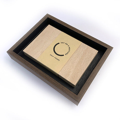 Handmade Obeche Wood Tray Frame (A5)