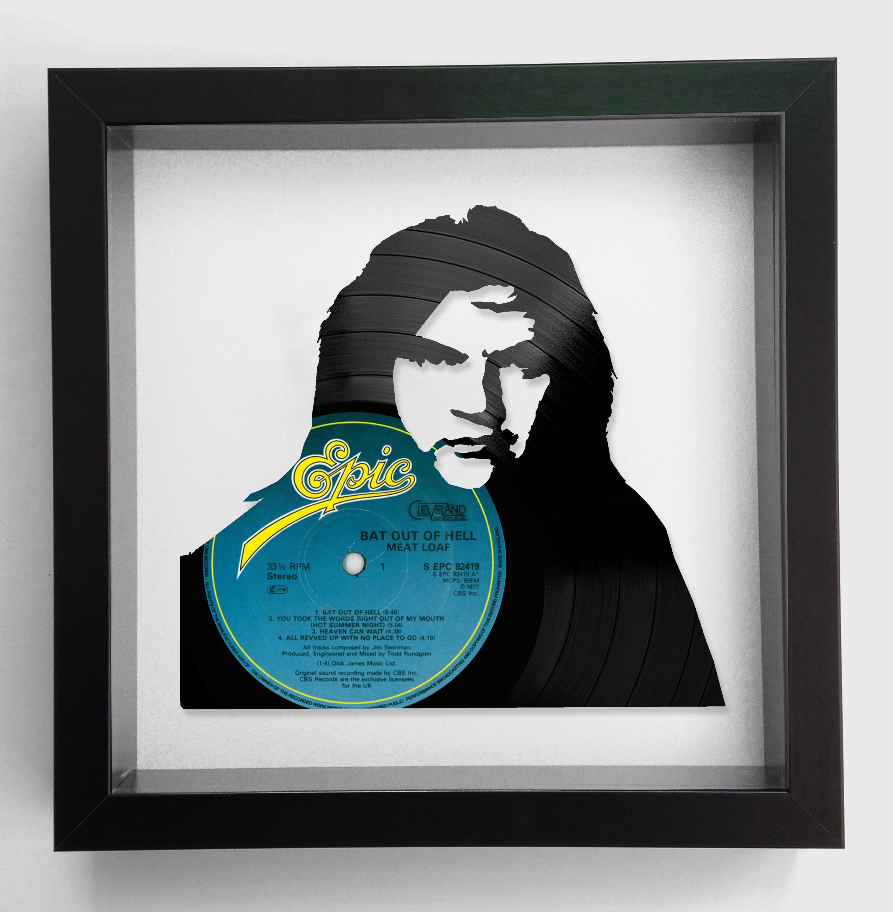 Meat Loaf - Bat Out of Hell - Vinyl LP Record Art 1977