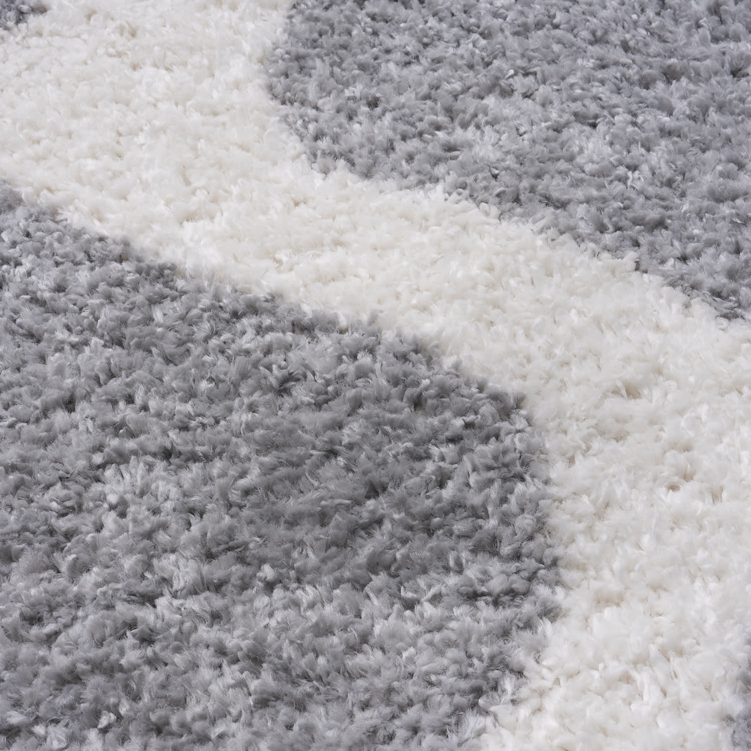 Moodi Shaggy Grey Tarn Rug