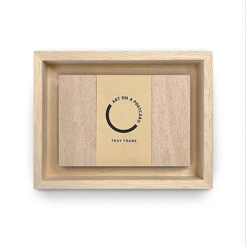 Handmade Obeche Wood Tray Frame (A5)
