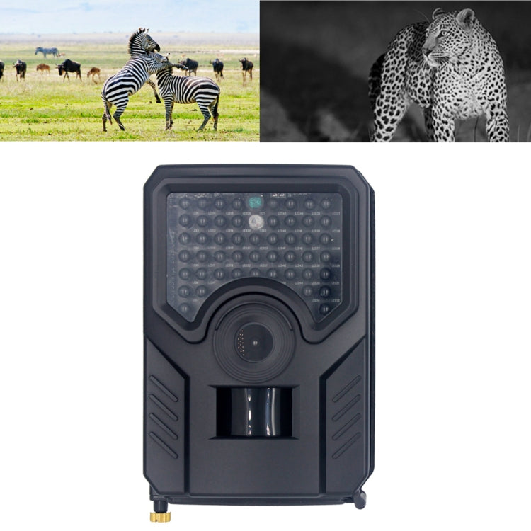 PR-200B 120 Degrees Wide Angle Lens IP56 Waterproof 12MP 1080P HD Infrared Hunting Trail Camera, Support TF Card, PIR Distance: 10-15m, PR200B