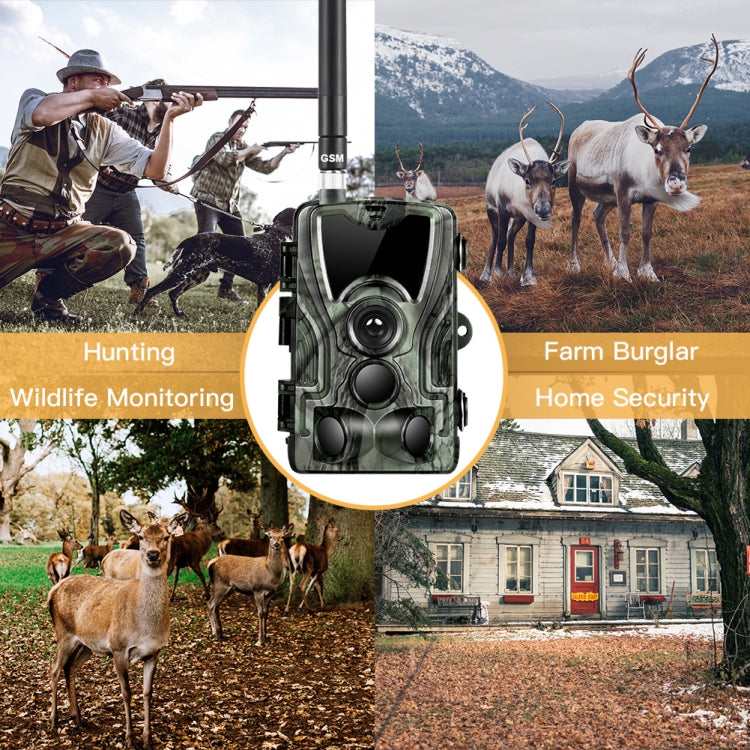 HC801G 3G WCDMA Waterproof IP66 IR Night Vision Security Hunting Trail Camera, 120 Degree PIR Angle, HC801G 3G WCDMA