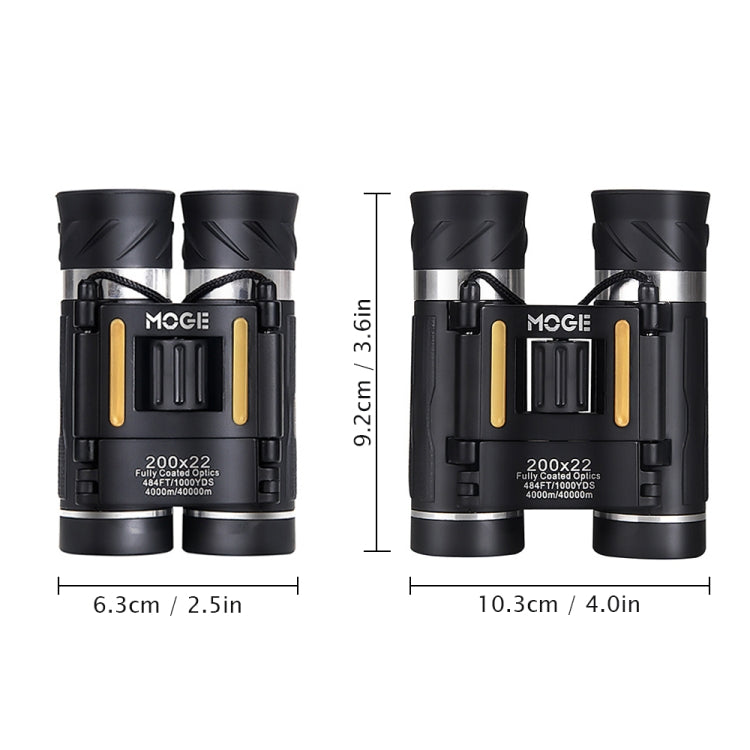 Moge 200x22 Outdoor Professional HD Telescope