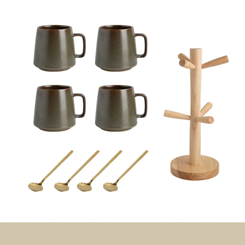 Handcrafted Japanese Stoneware Mug | Single & Curated Sets